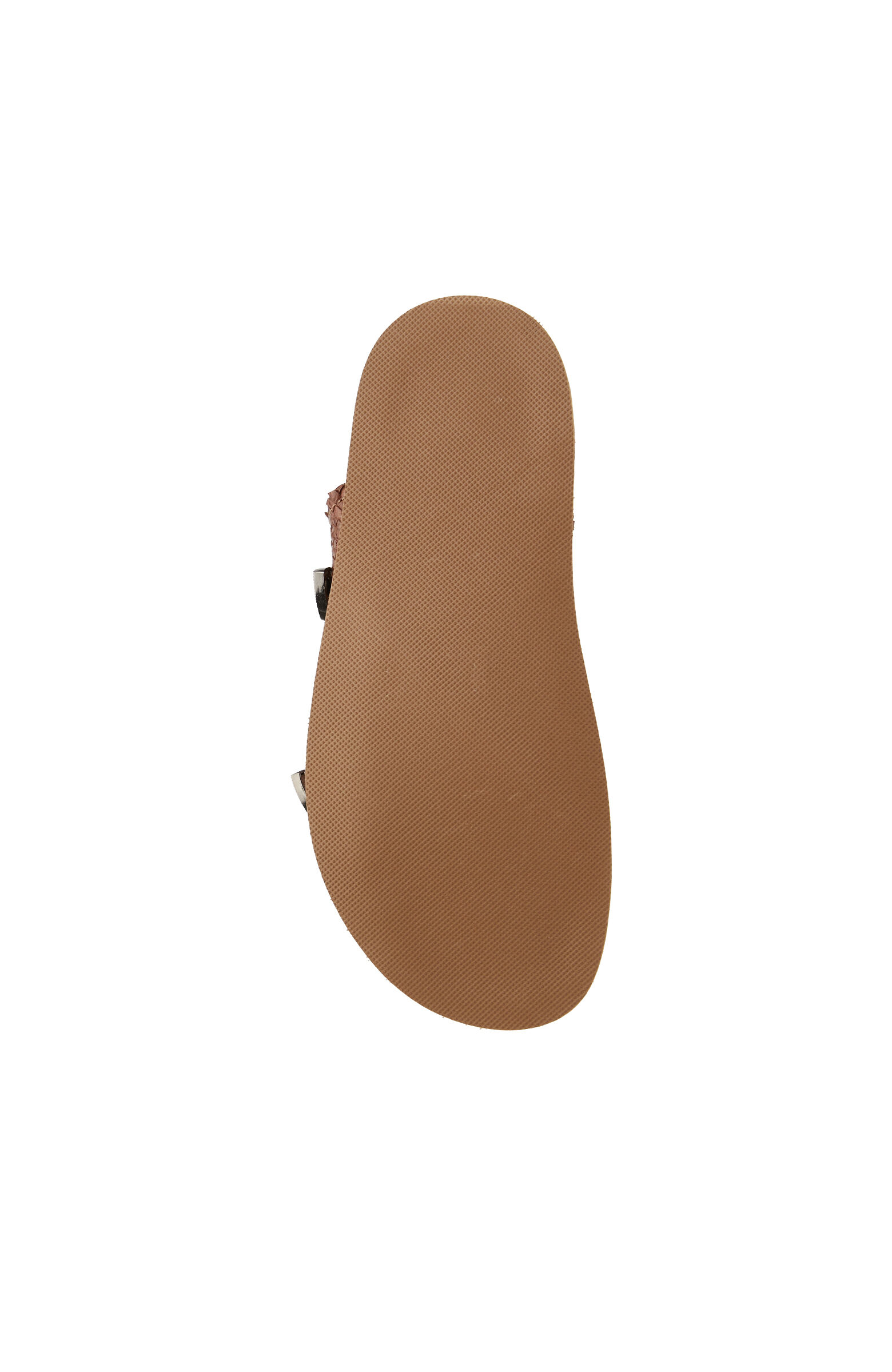 Tan Women's Leather Slippers