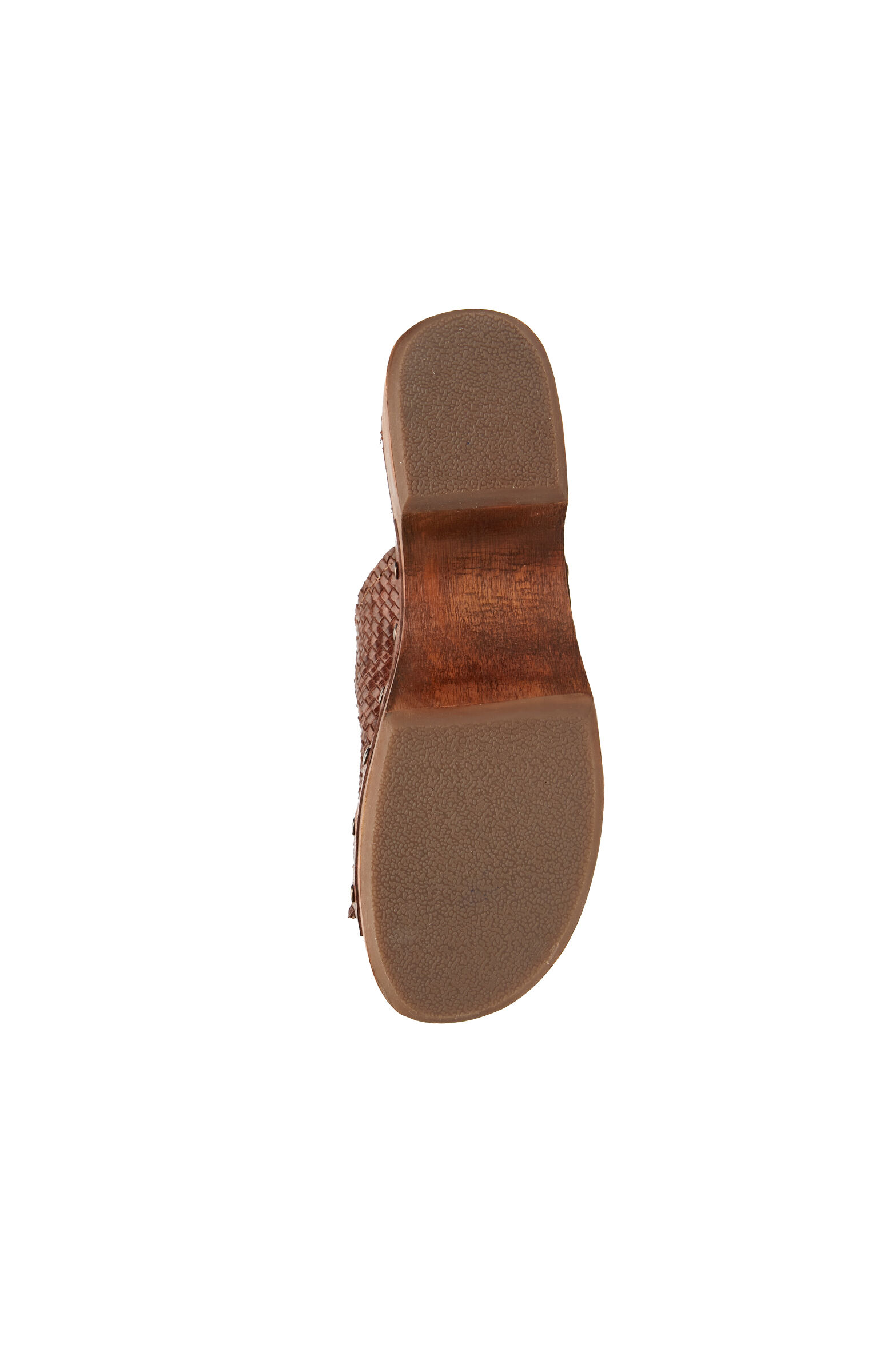 Tan Women's Leather Slippers