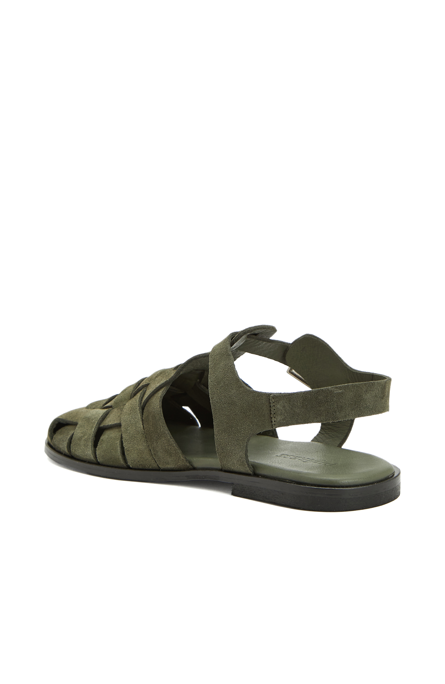 Haki Kadın Süet Ayakkabı