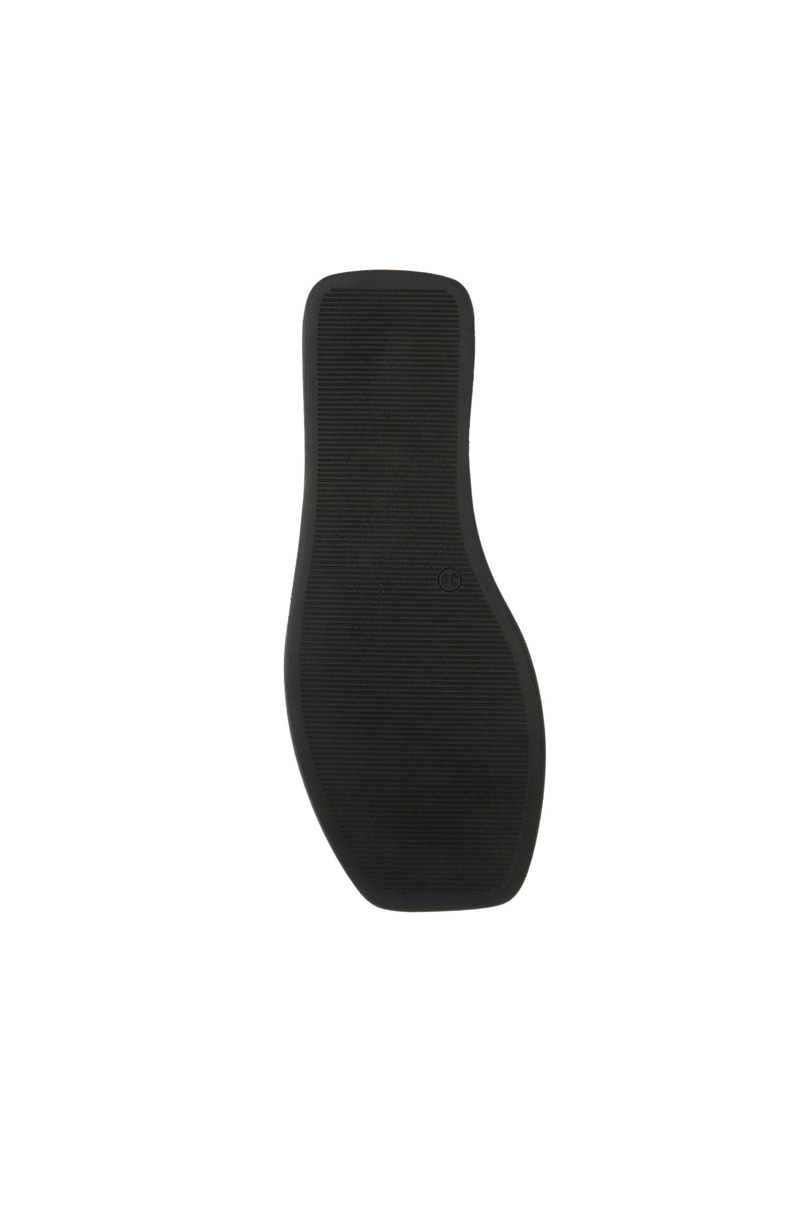 Siyah Kadın Deri Sandalet