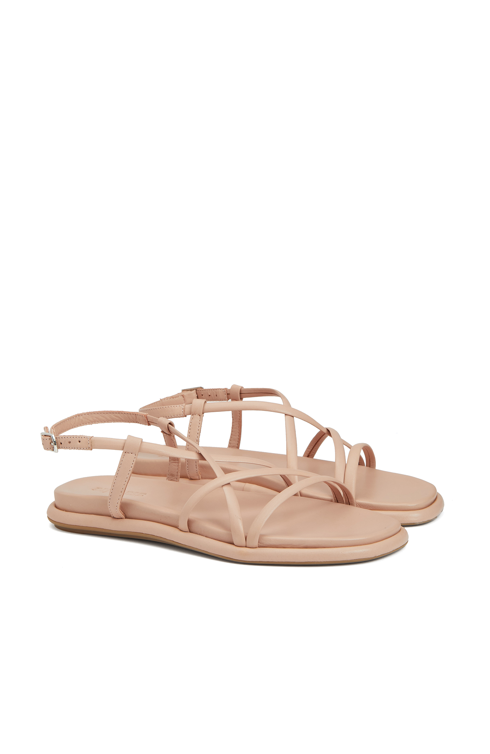 Siyah Kadın Deri Sandalet