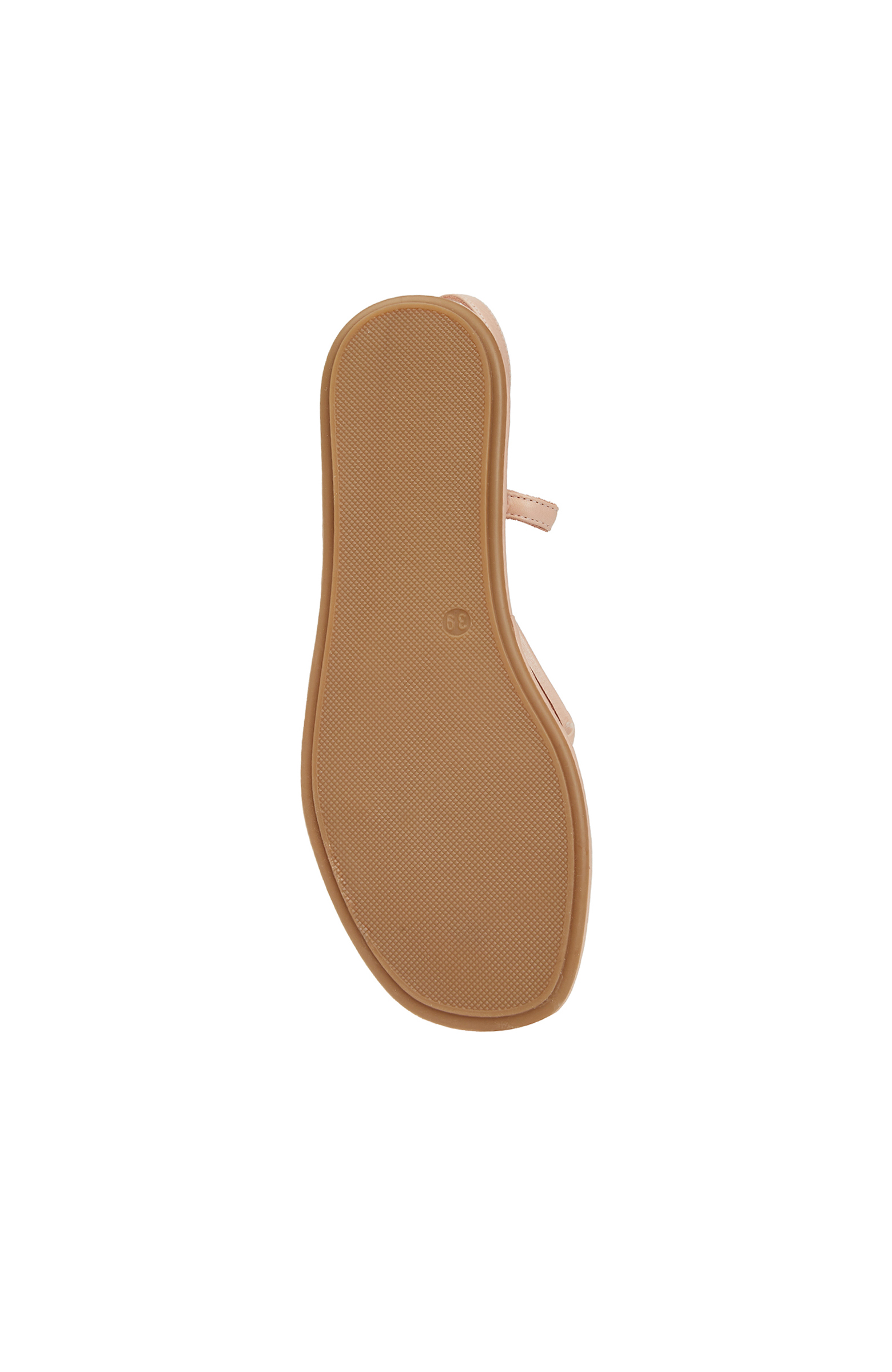 Açık Pembe Kadın Deri Sandalet