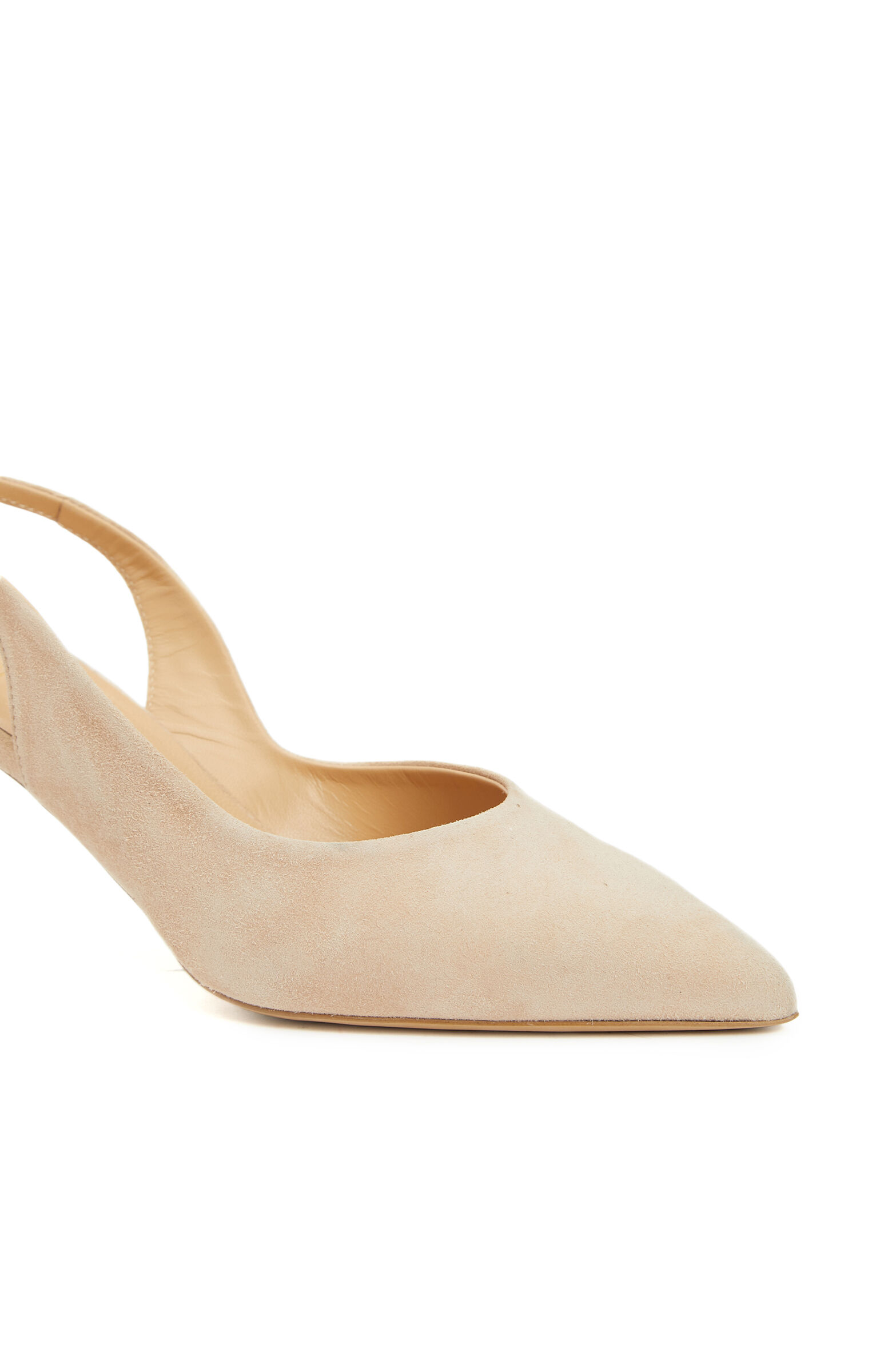 Vizon Kadın Süet Topuklu Ayakkabı