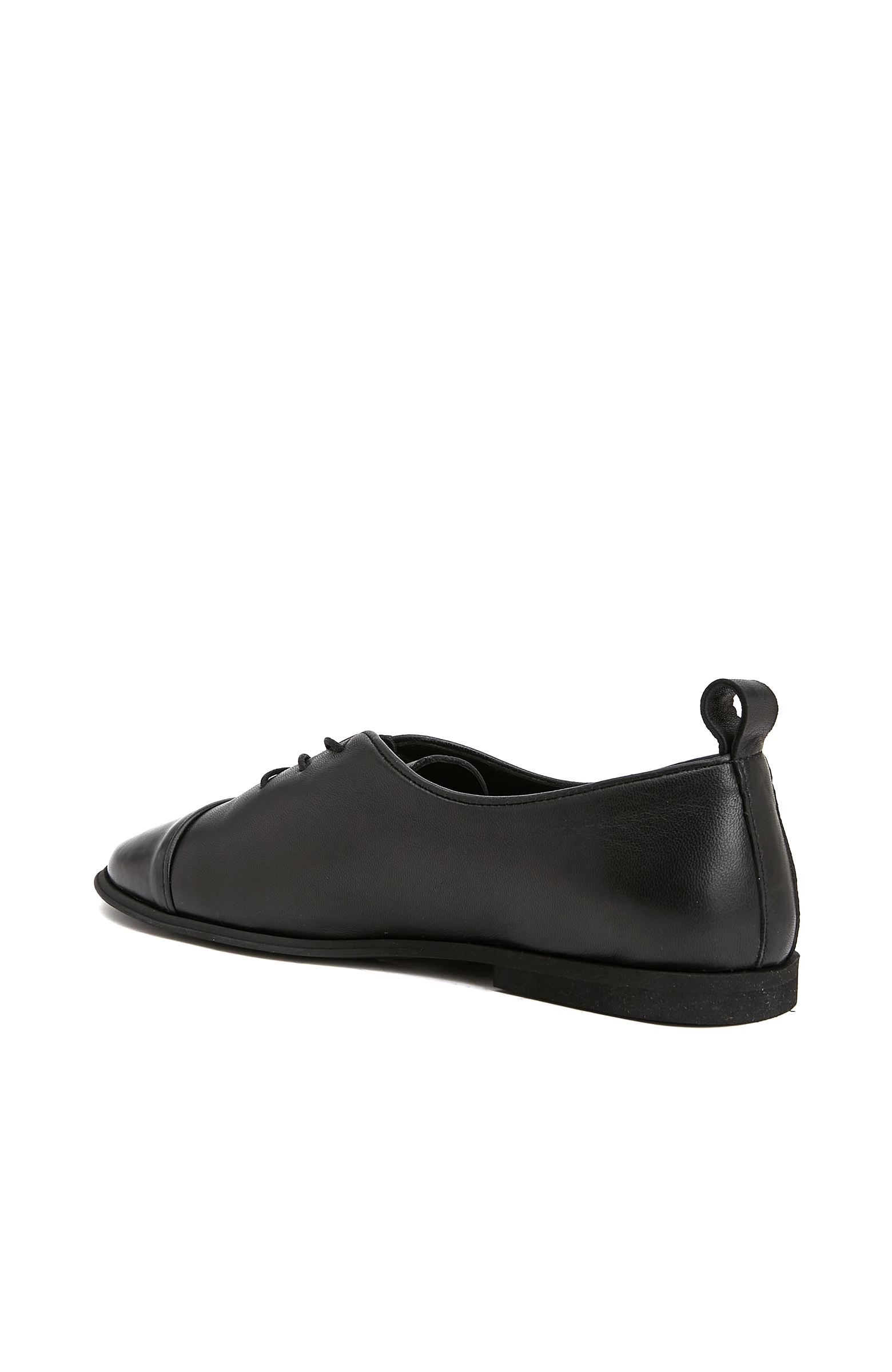 Siyah Kadın Deri Ayakkabı