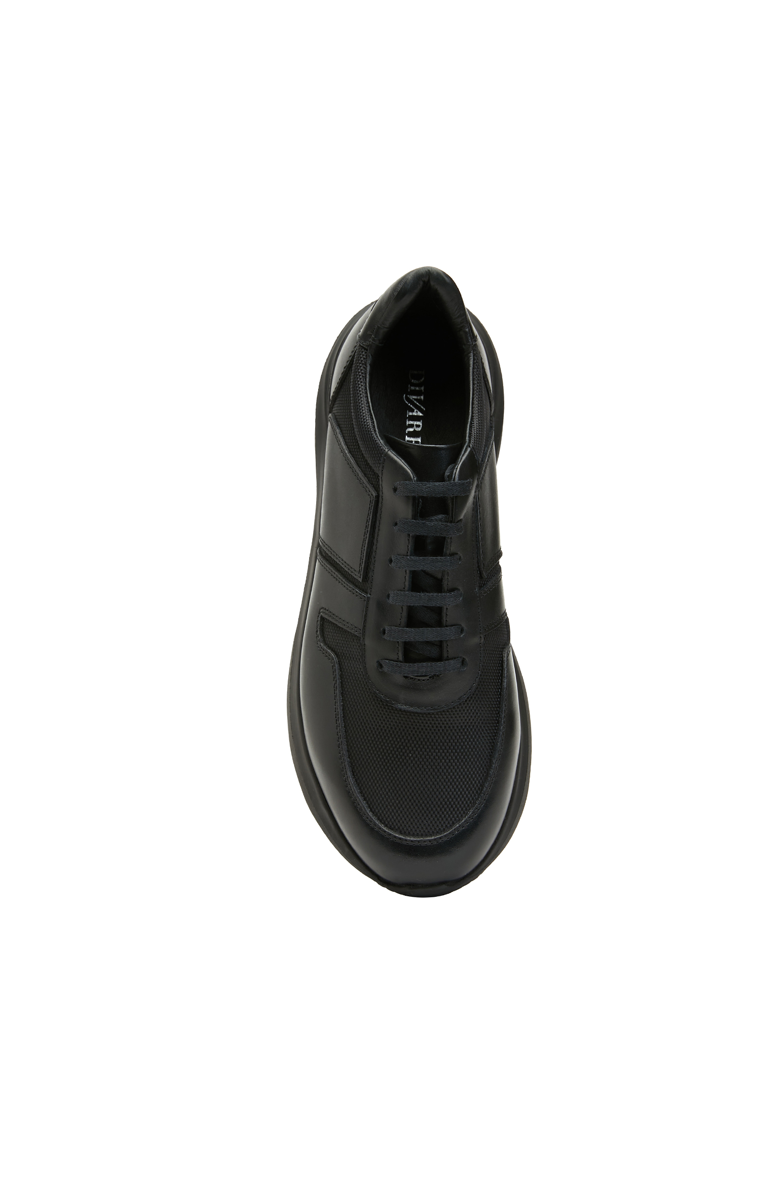 Siyah Erkek Deri Sneaker