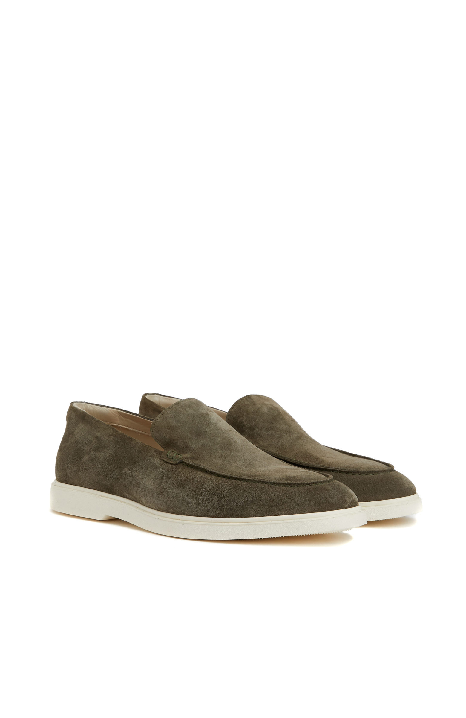 Haki Erkek Süet Loafer_1