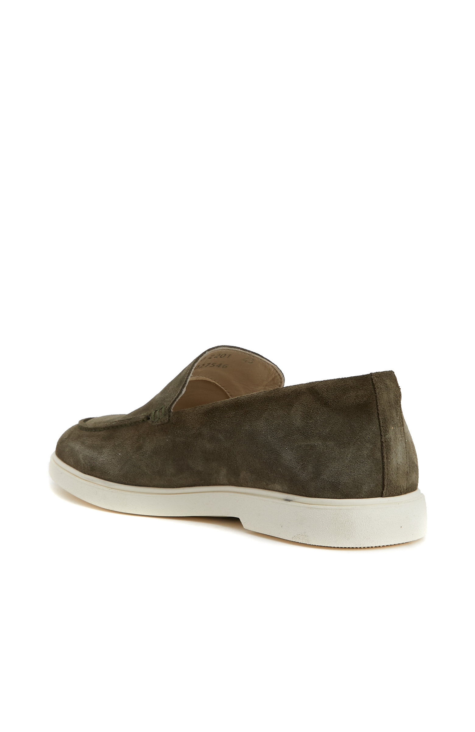 Haki Erkek Süet Loafer_2