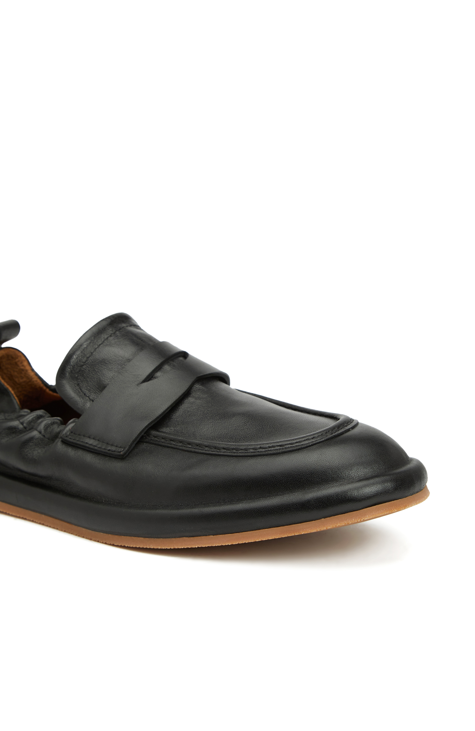 Siyah Erkek Deri Loafer