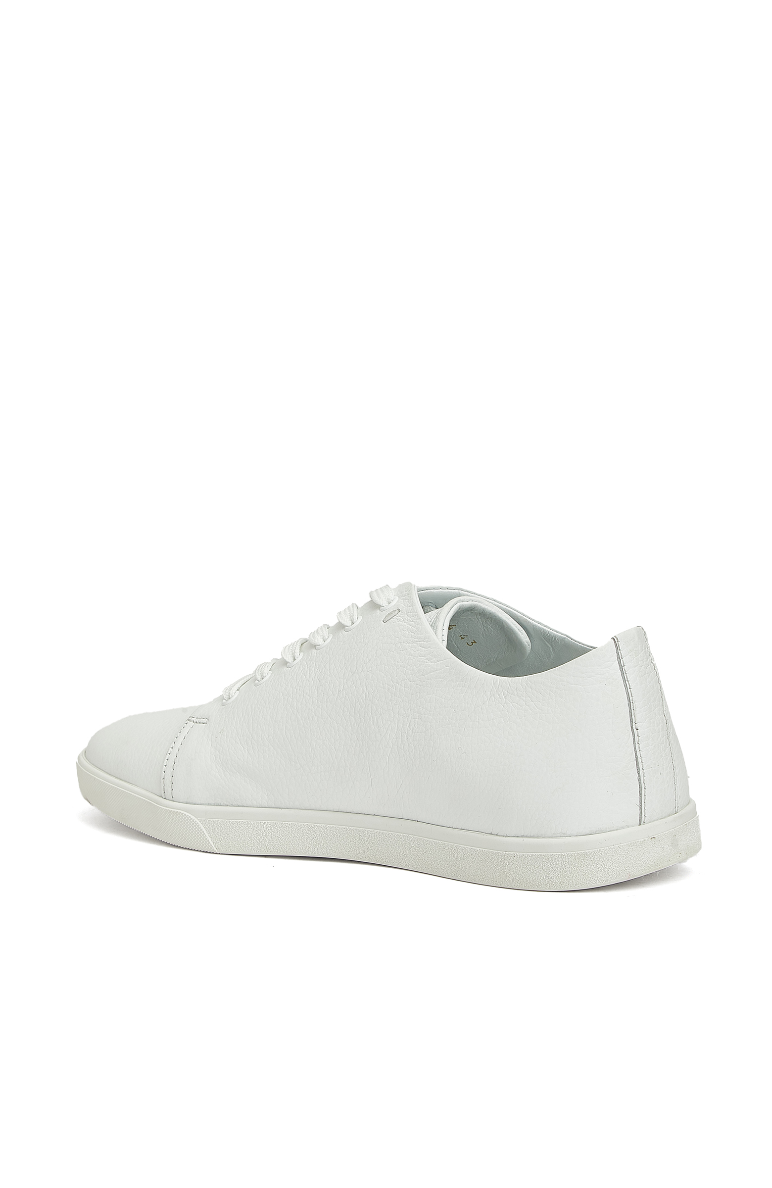 Beyaz Erkek Deri Sneaker_2