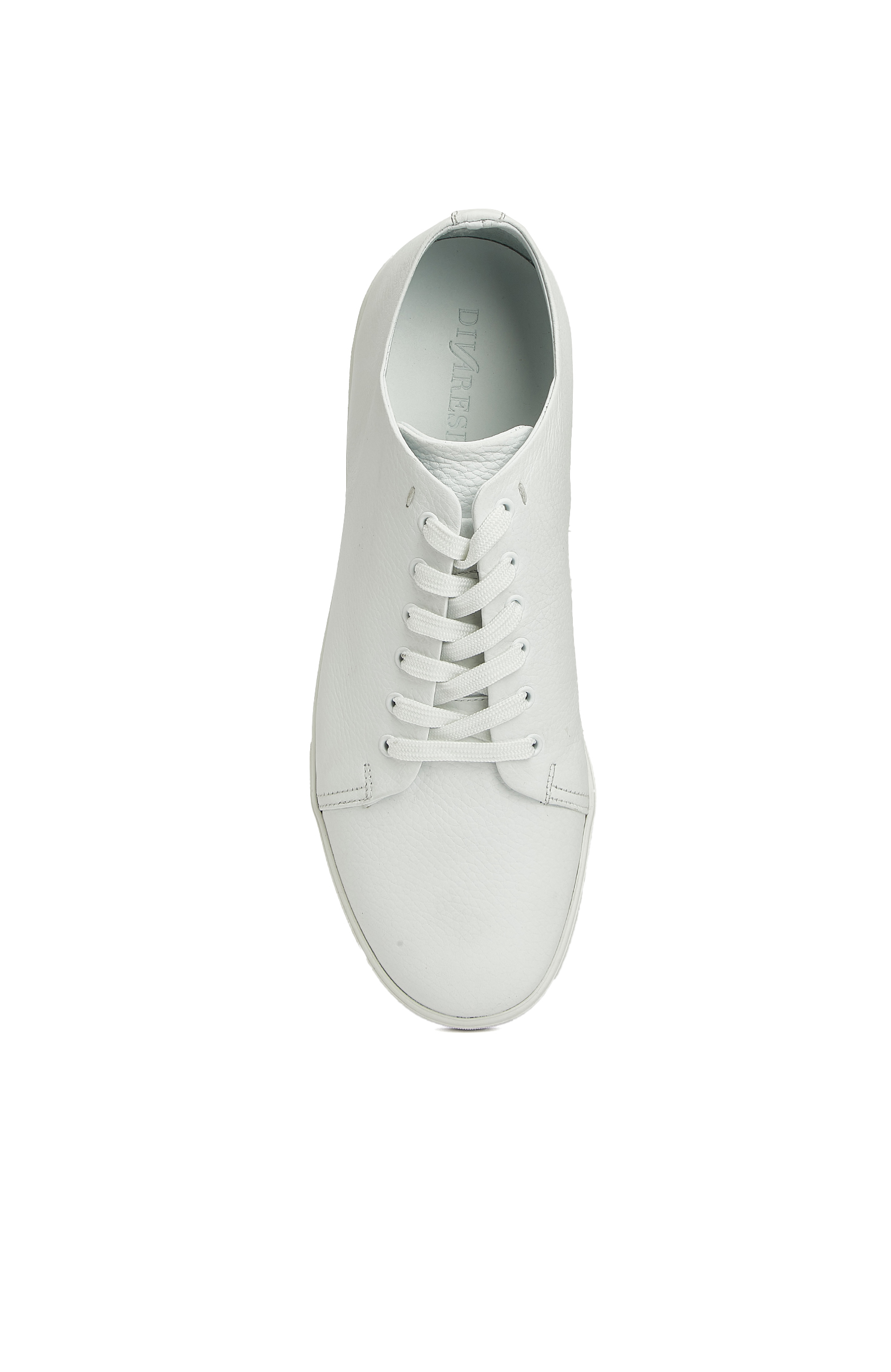 Beyaz Erkek Deri Sneaker_3