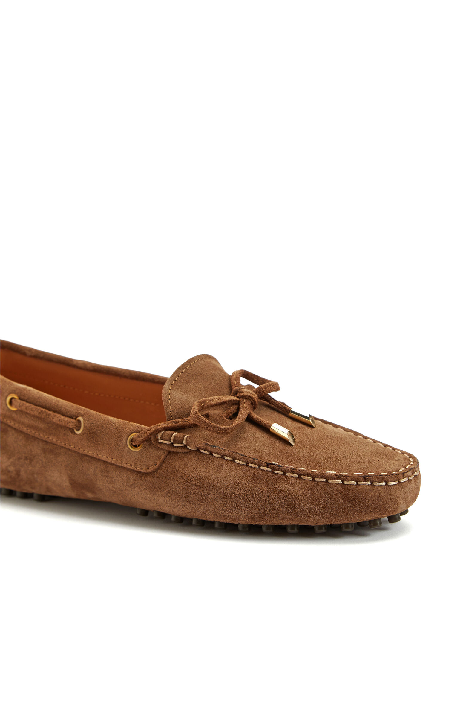 Taba Kadın Süet Loafer