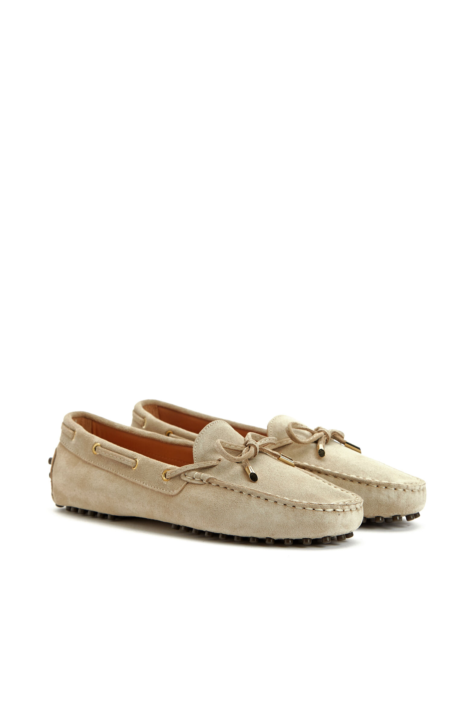 Taba Kadın Süet Loafer