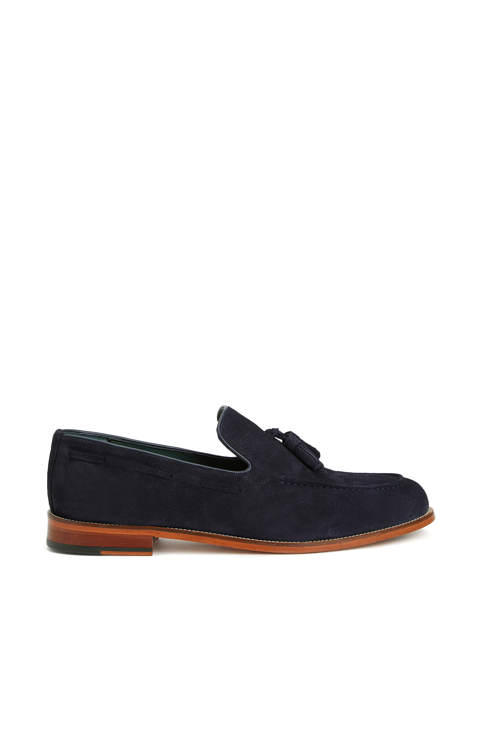 Lacivert Icons Erkek Süet Loafer
