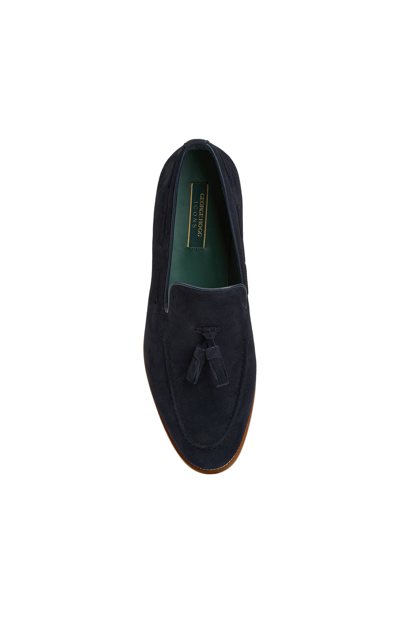 Lacivert Icons Erkek Süet Loafer_3