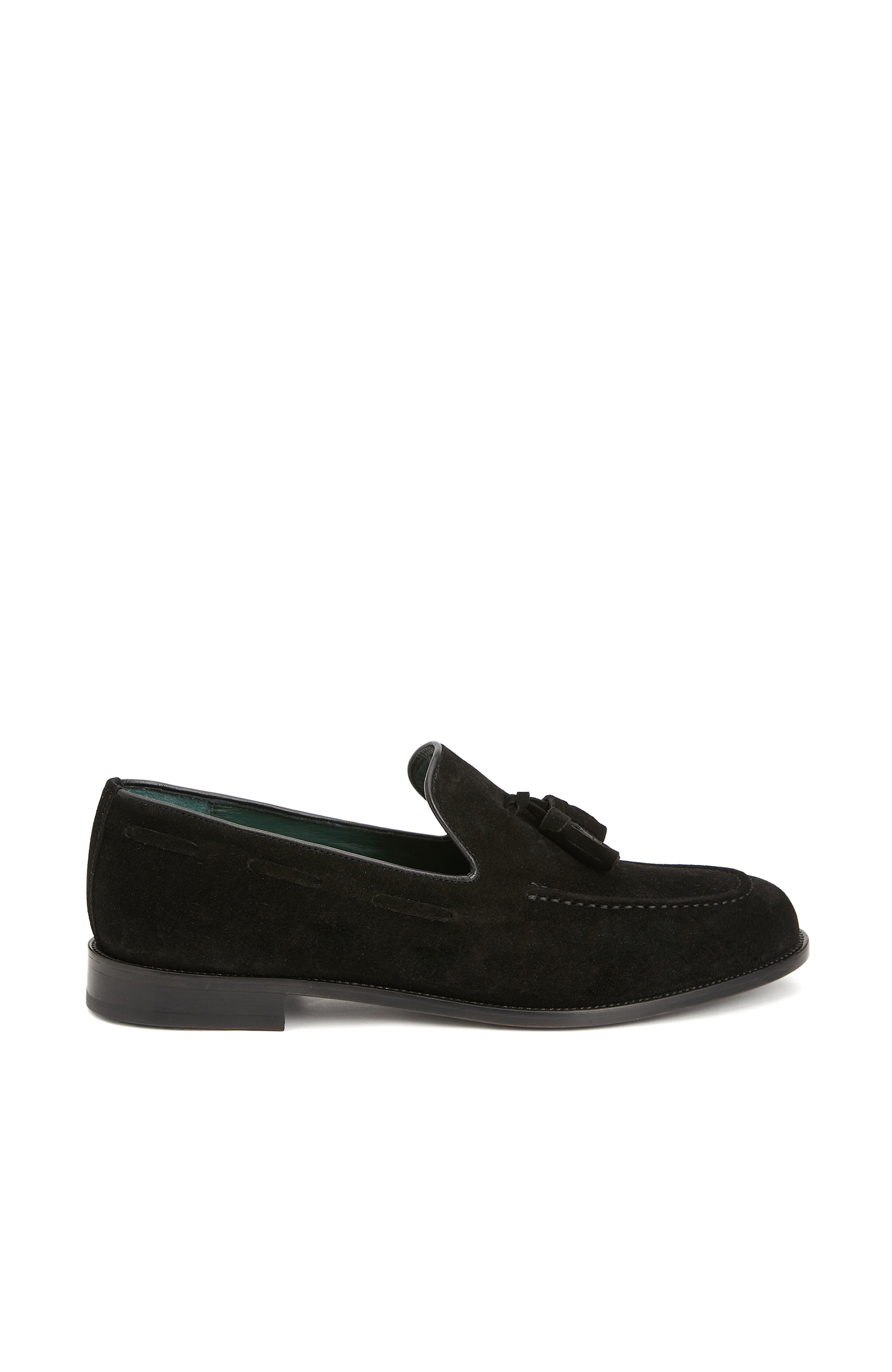 Siyah Icons Erkek Süet Loafer