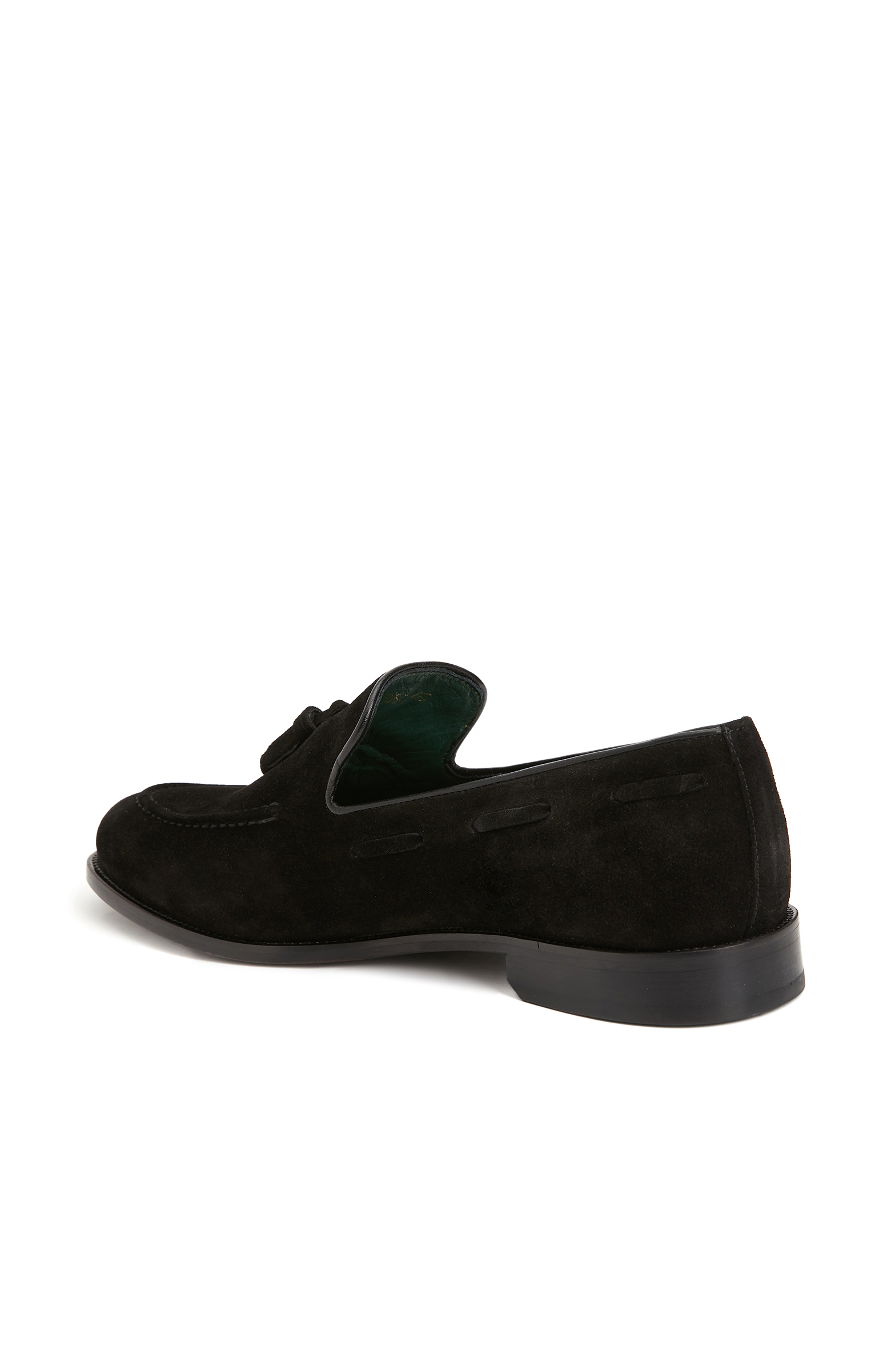 Icons Siyah Erkek Süet Loafer_2