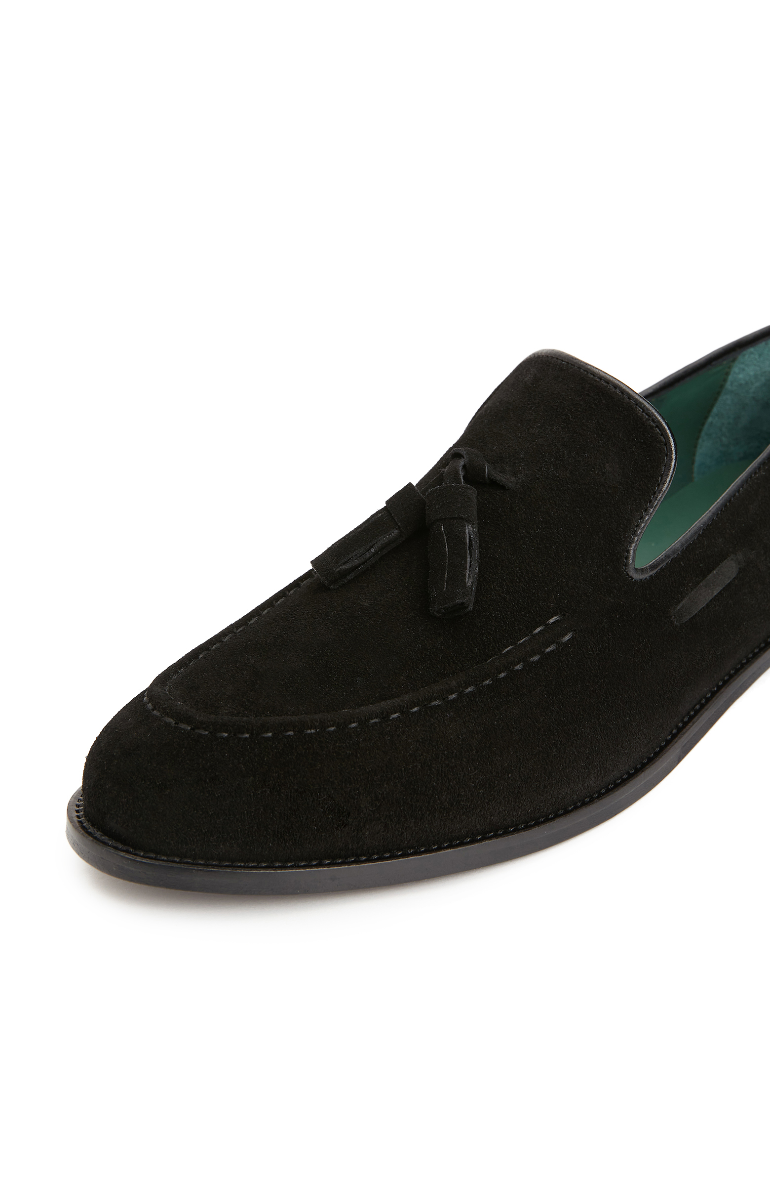 Icons Siyah Erkek Süet Loafer_5