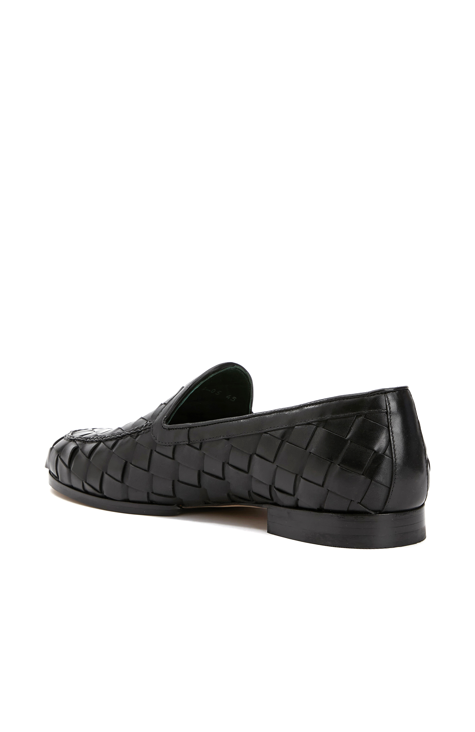 Siyah Erkek Deri Loafer_2