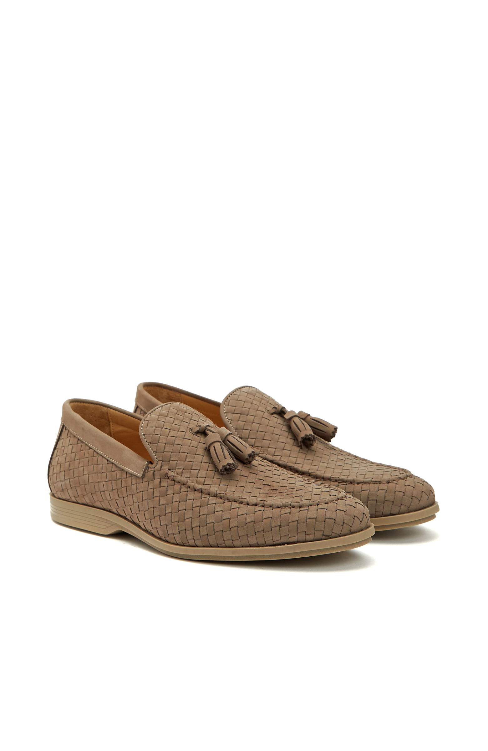 Kahverengi Erkek Süet Loafer