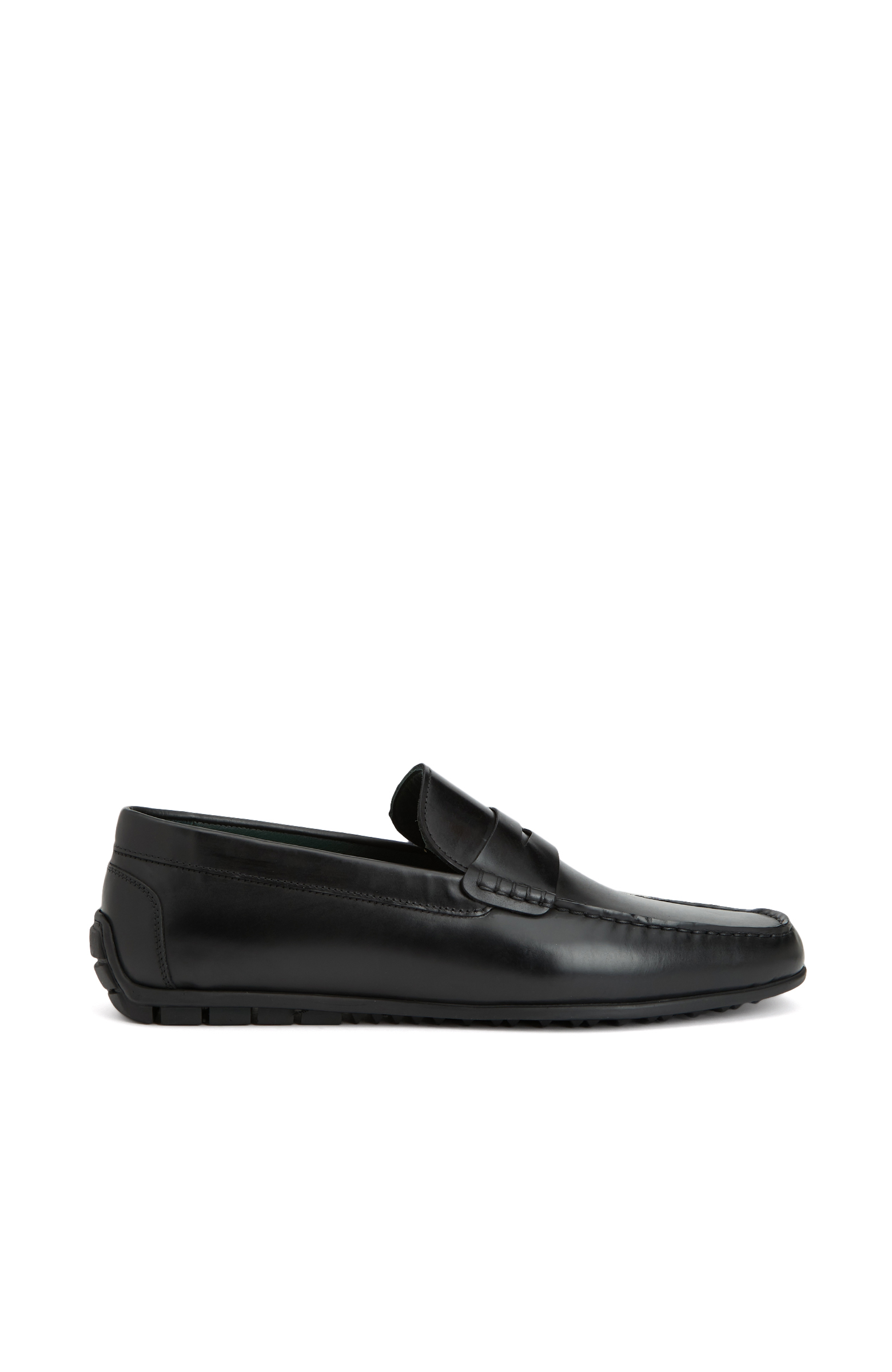Siyah Erkek Deri Loafer