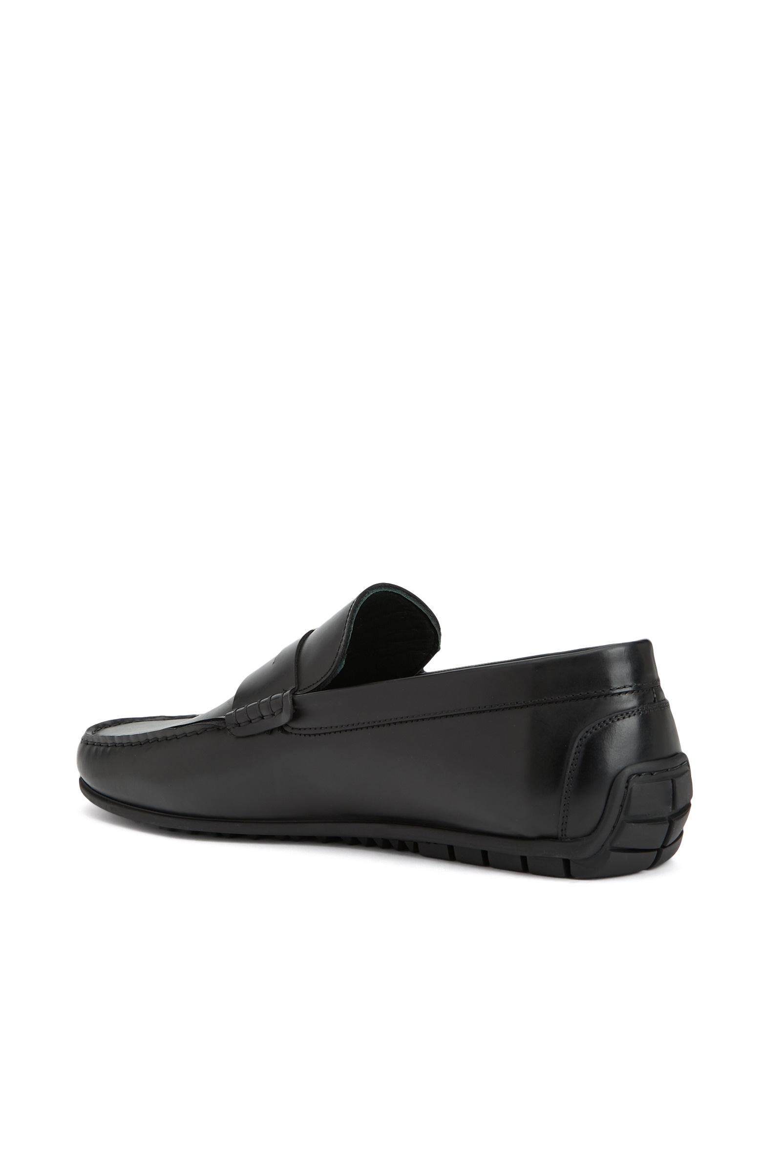 Siyah Erkek Deri Loafer_2