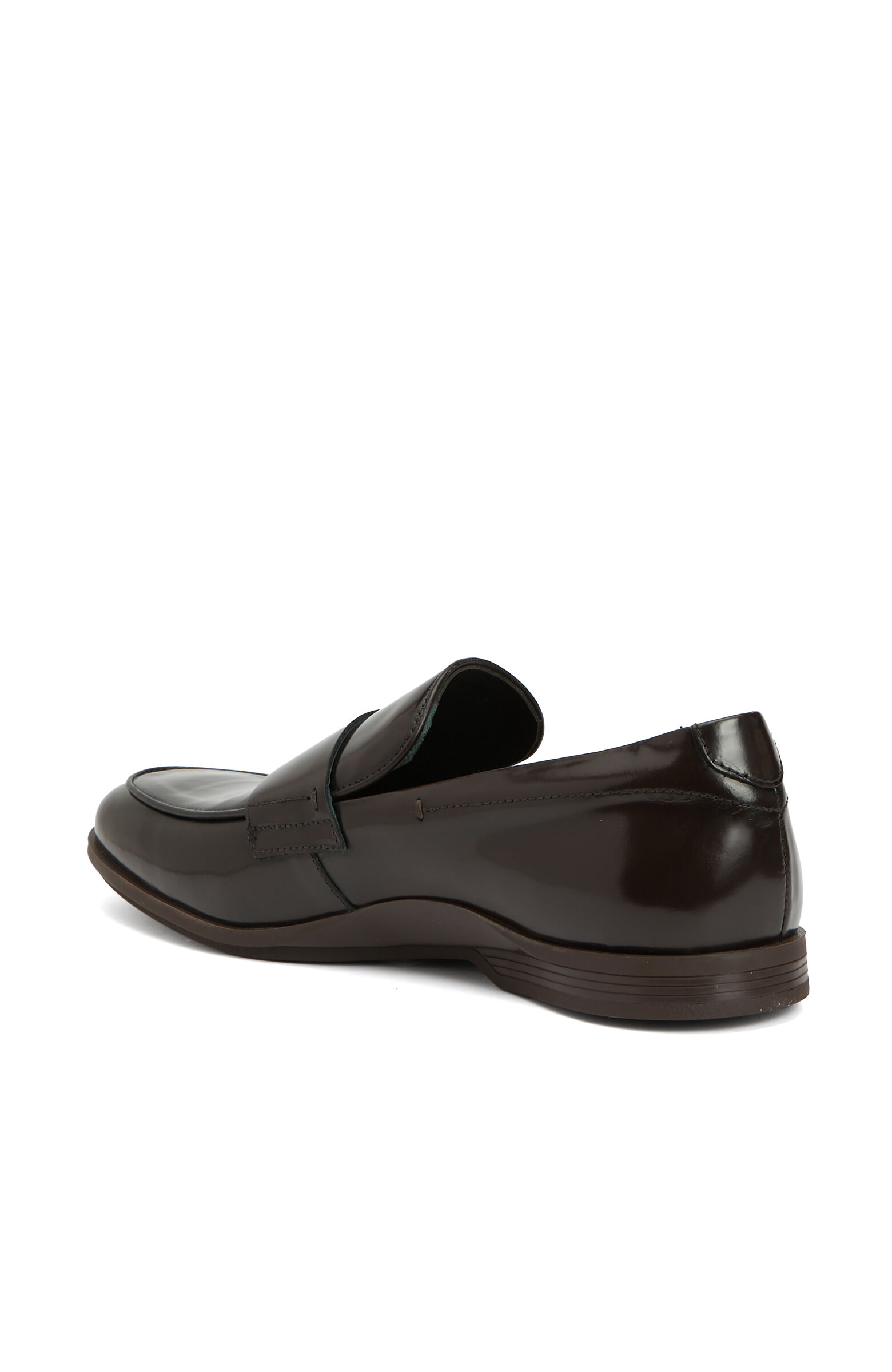 Brown Men's Leather Loafer