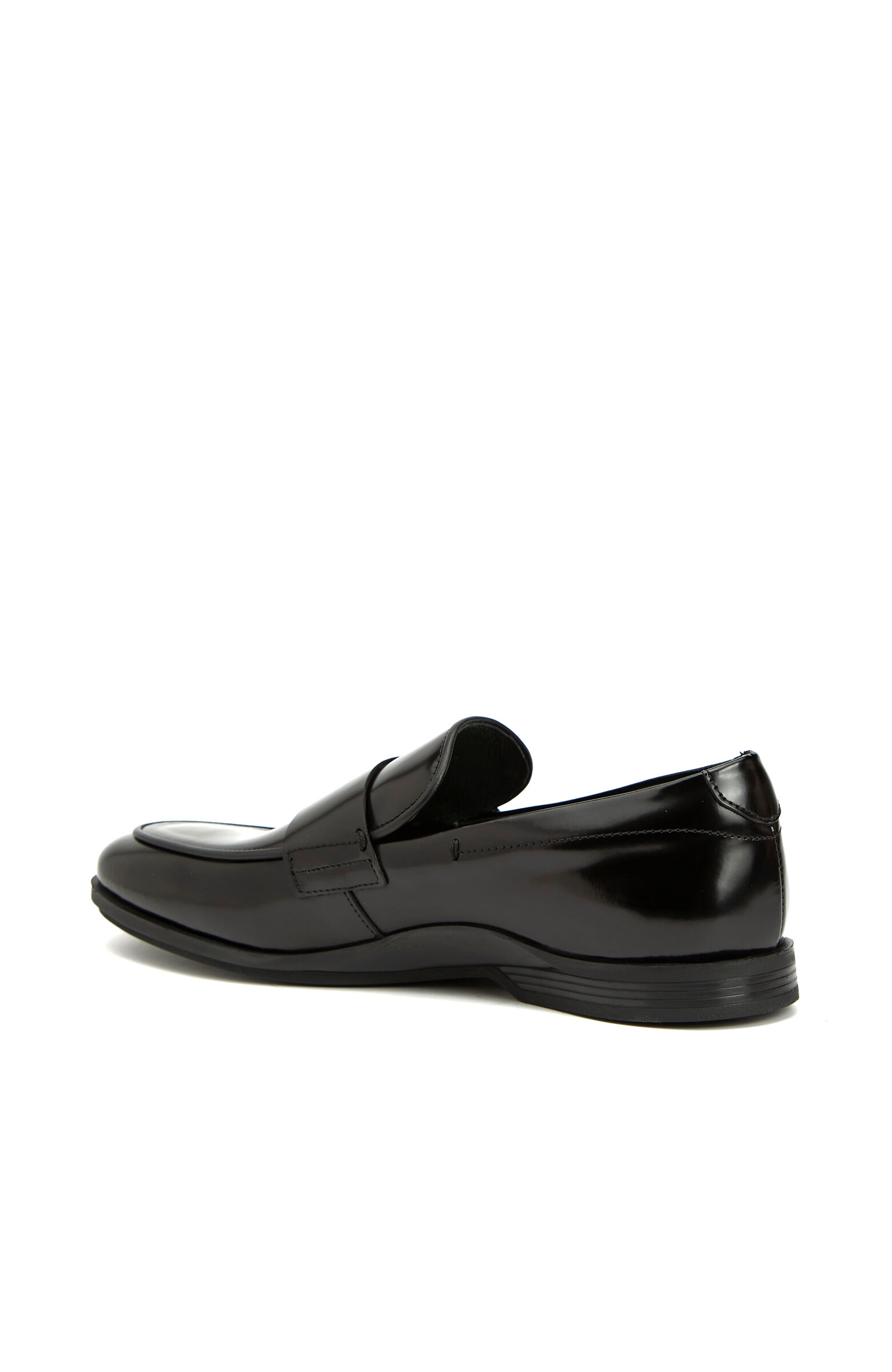 Siyah Erkek Deri Loafer