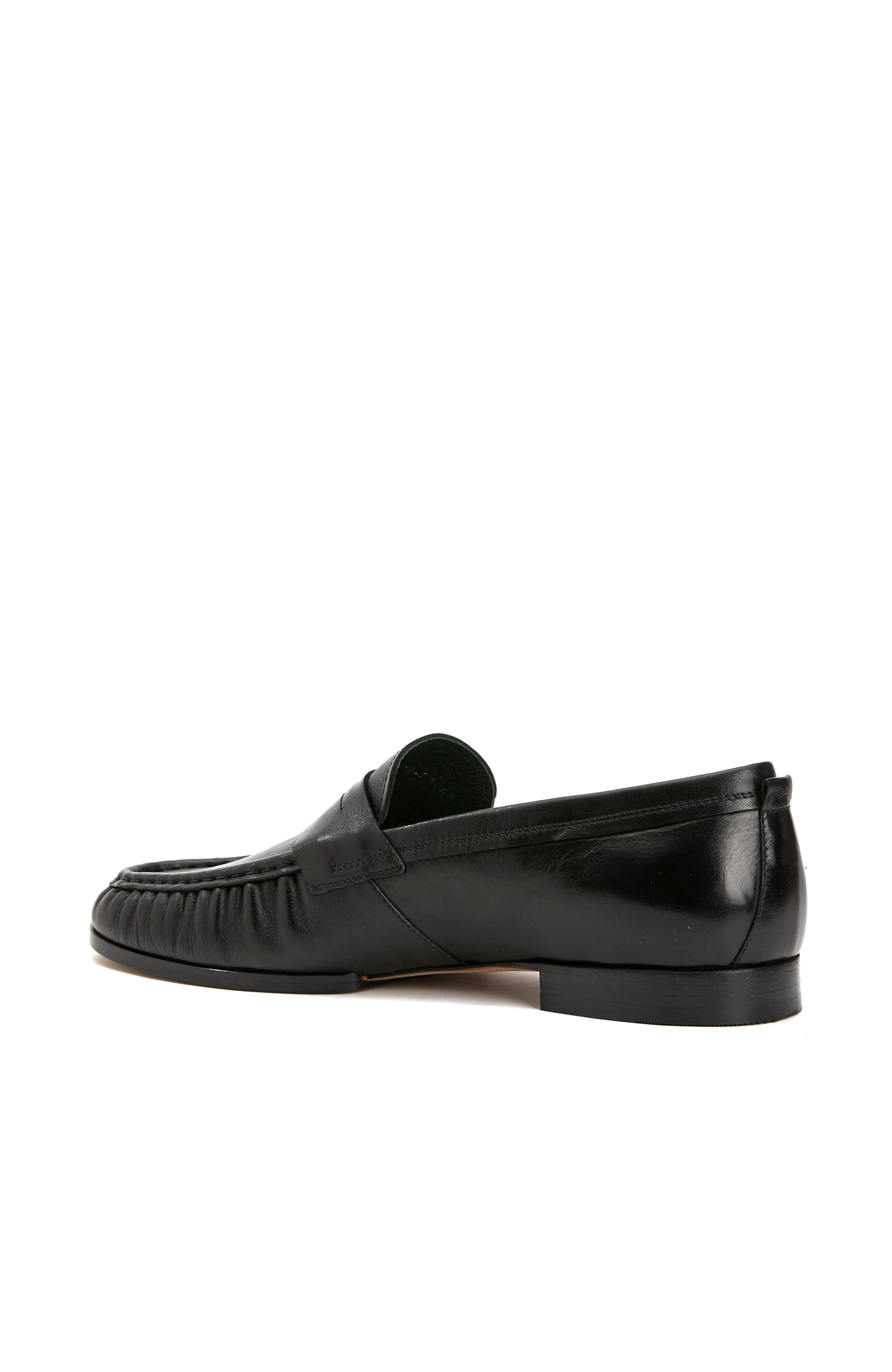 Siyah Erkek Deri Loafer_2