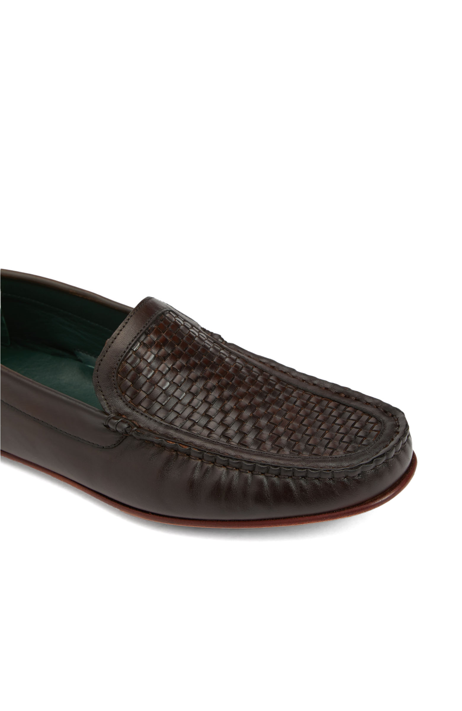 Kahverengi Erkek Deri Loafer