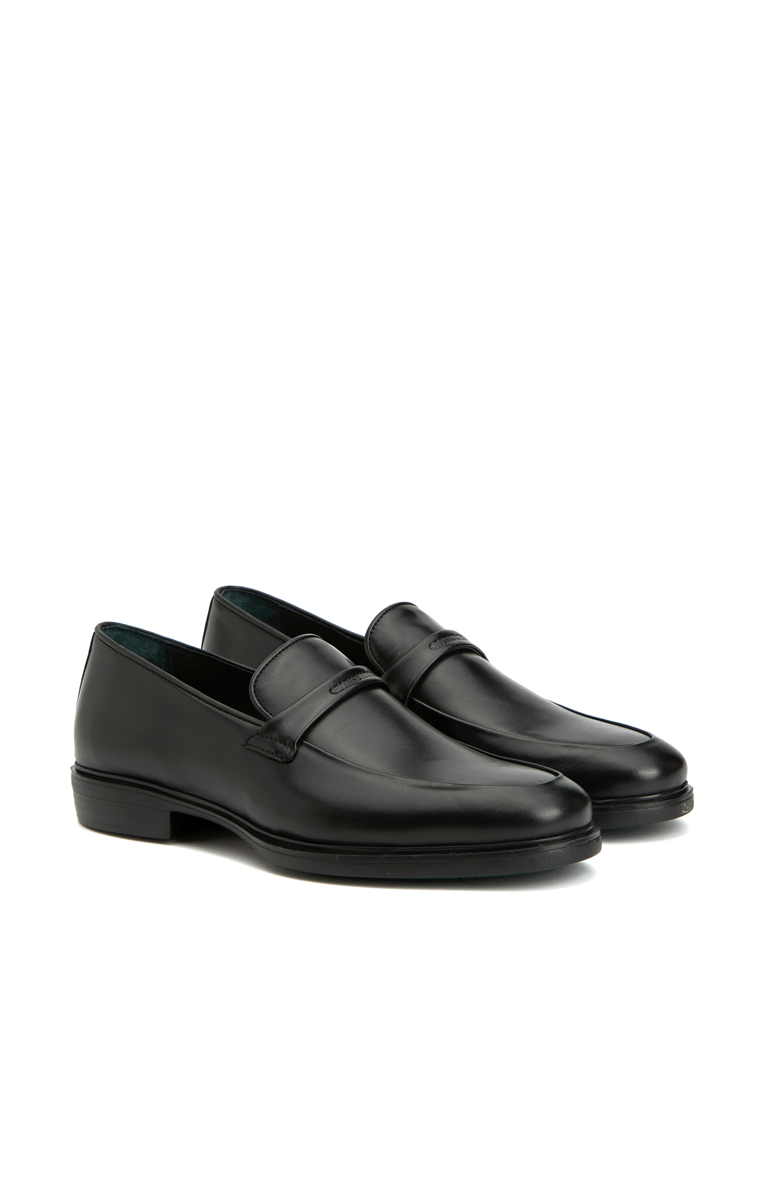 Siyah Erkek Deri Loafer_1