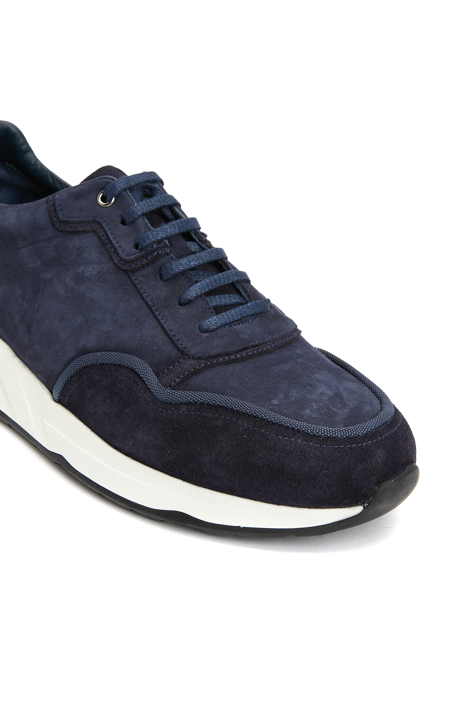 Lacivert Erkek Süet Sneaker