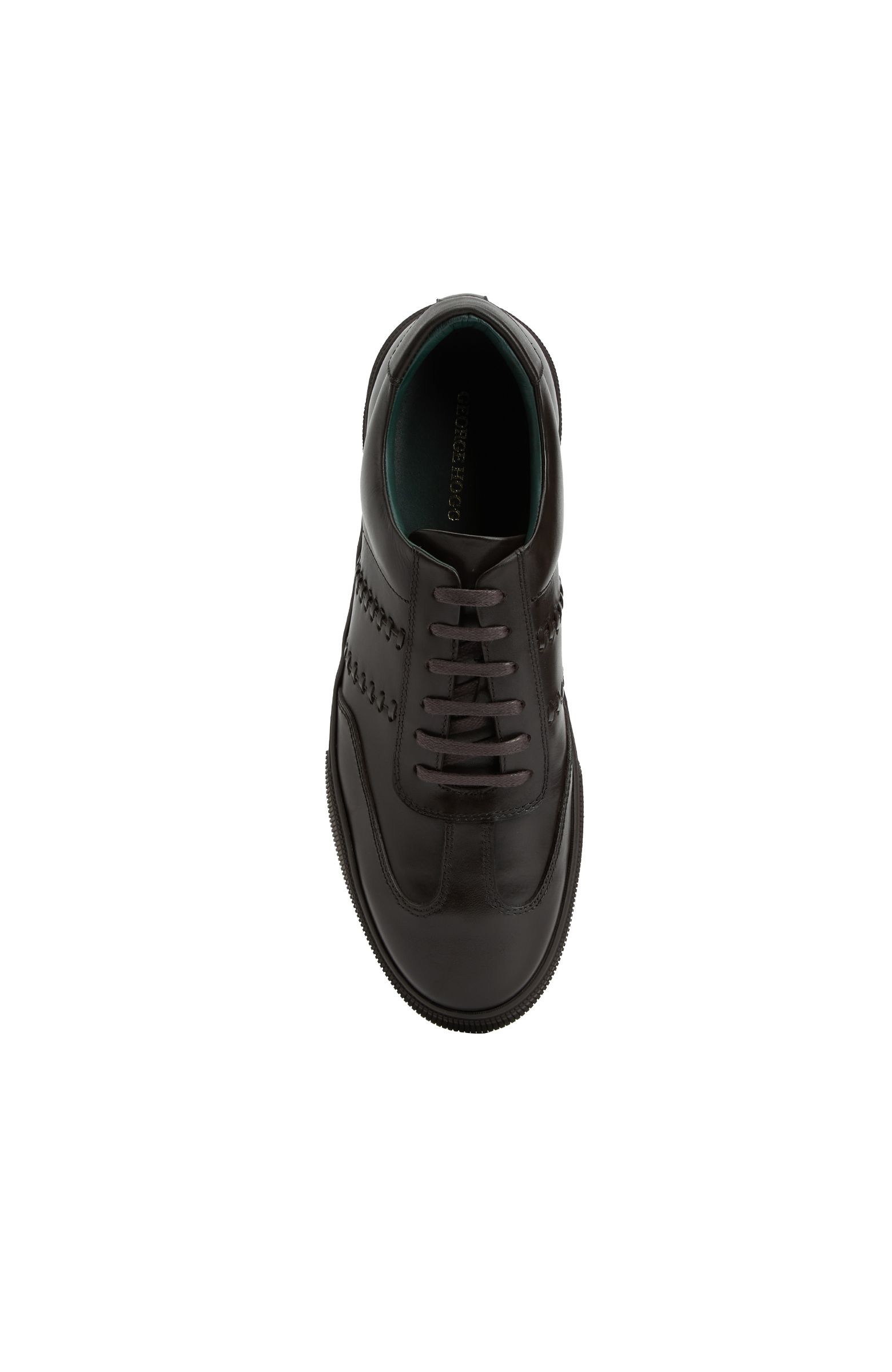 Kahverengi Erkek Deri Sneaker