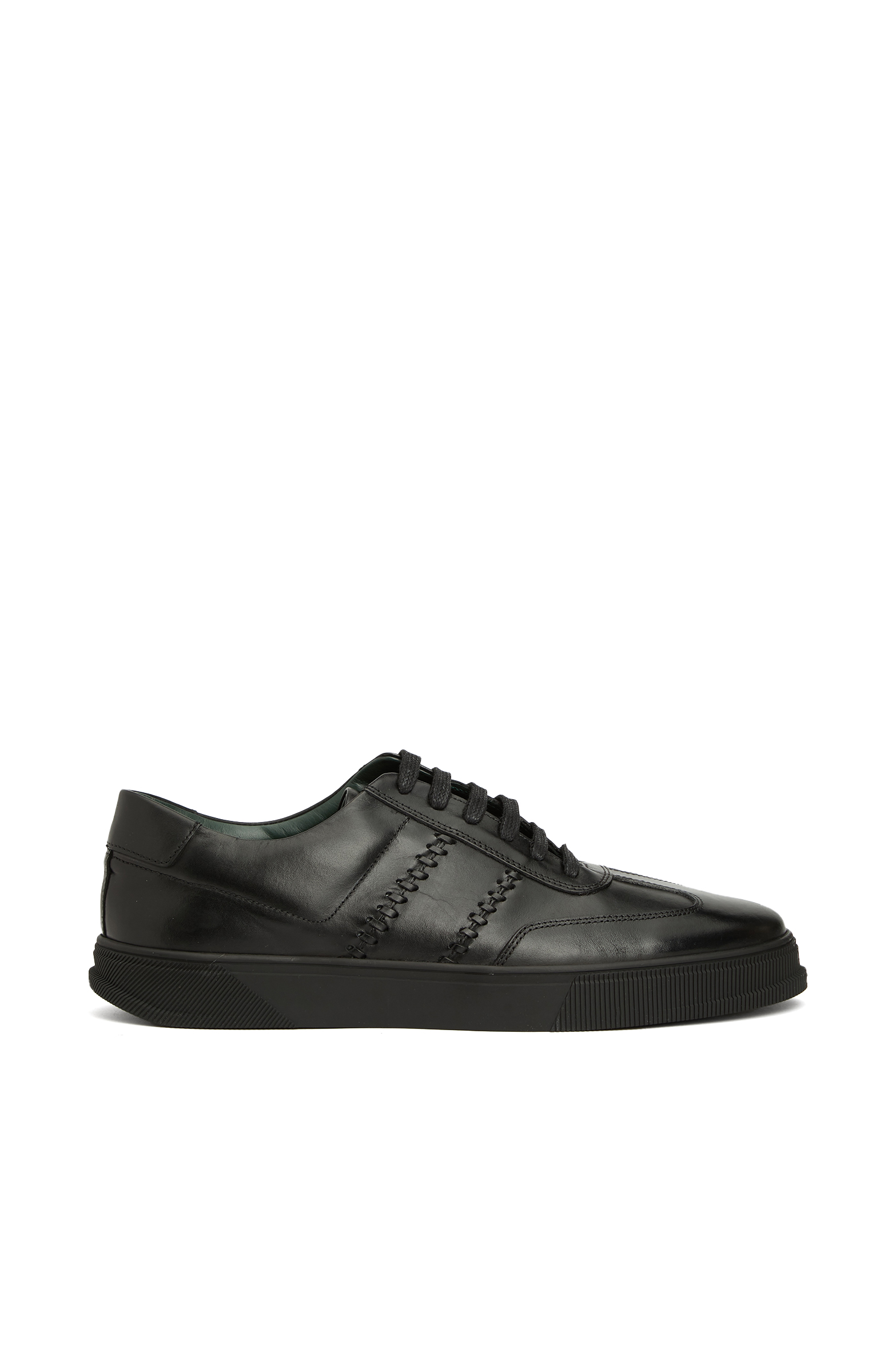 Siyah Erkek Deri Sneaker