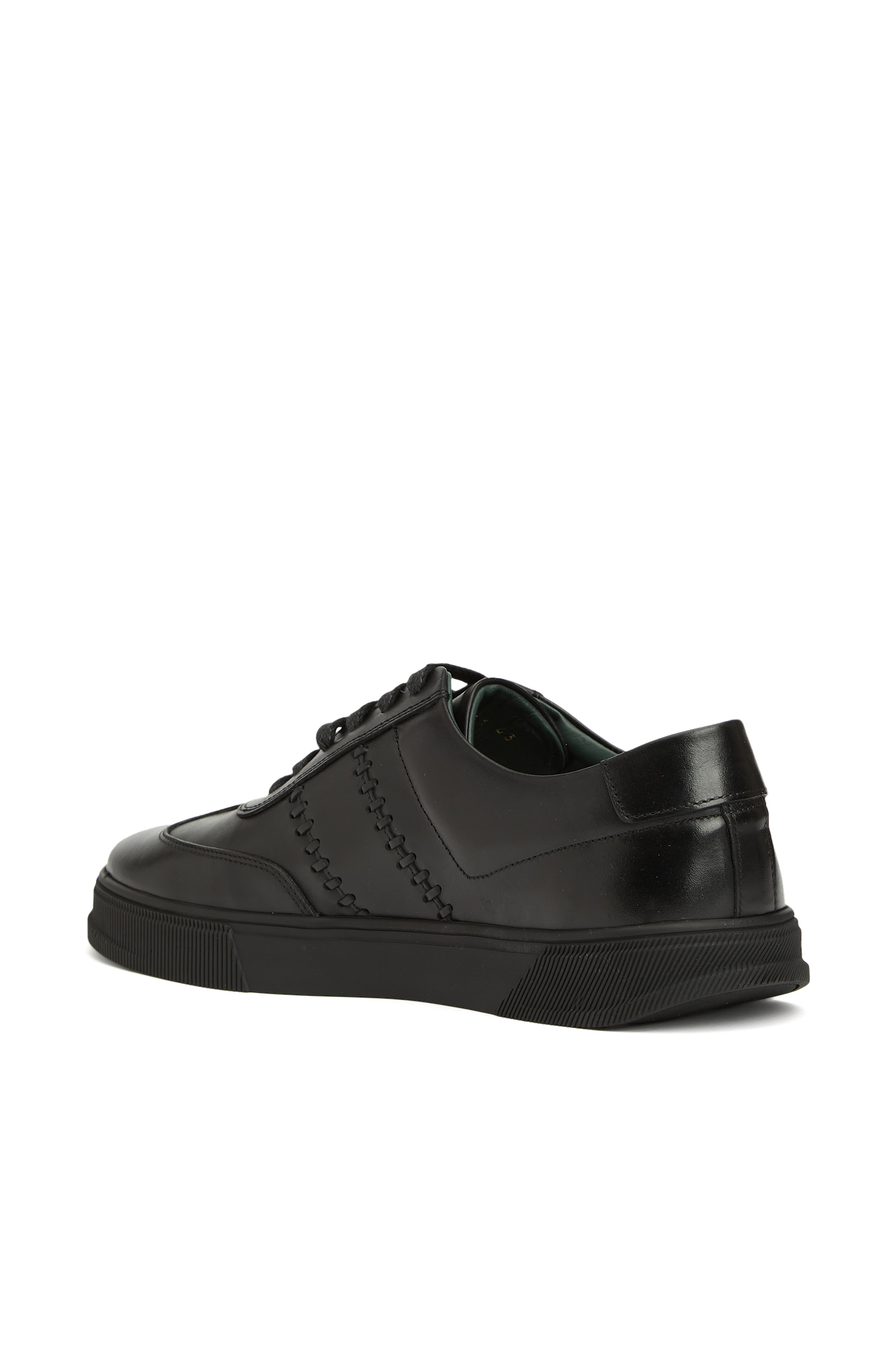 Siyah Erkek Deri Sneaker