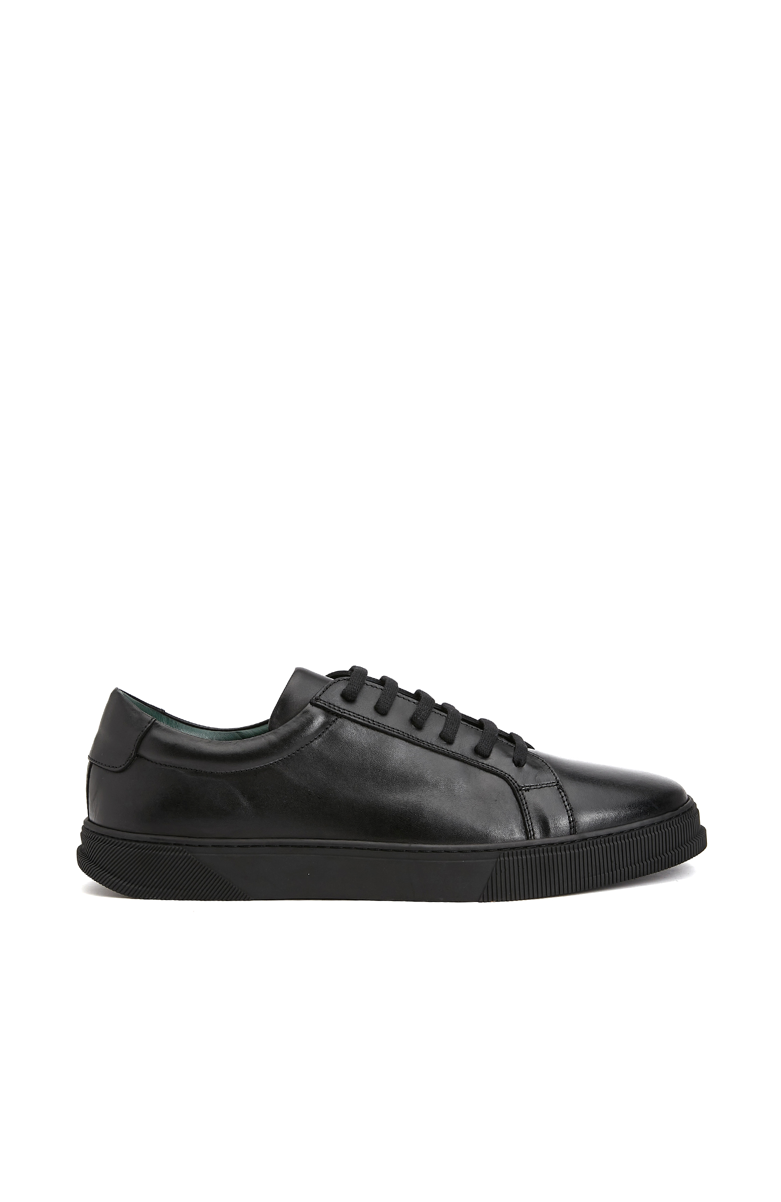 Siyah Erkek Deri Sneaker