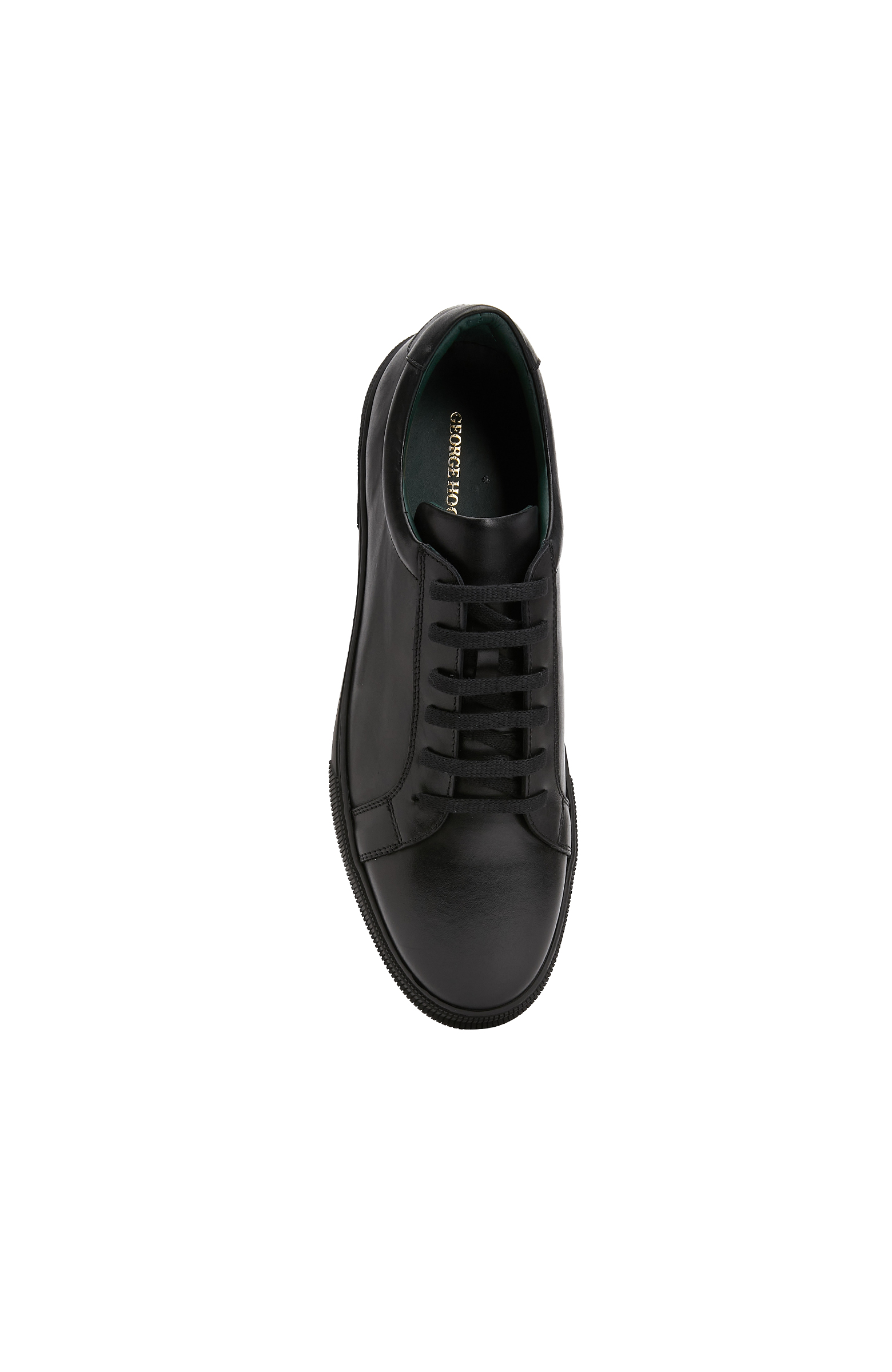 Siyah Erkek Deri Sneaker_3