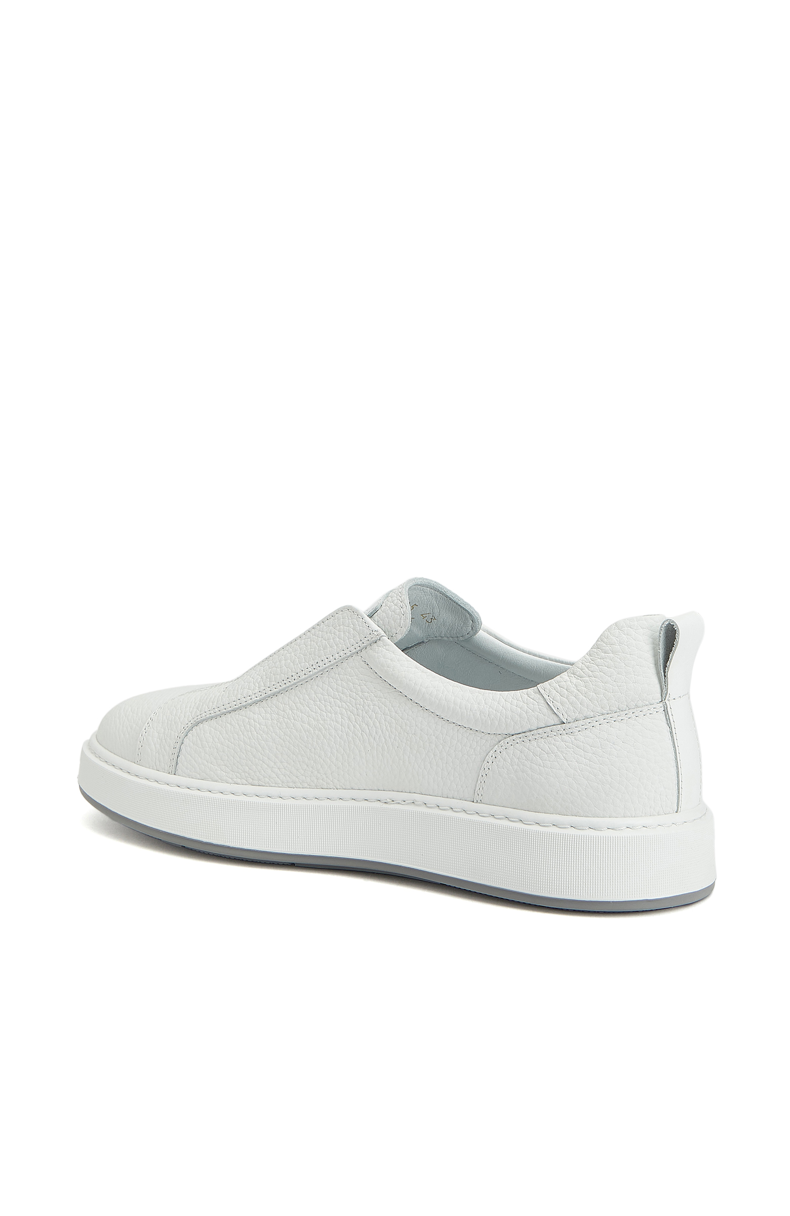 Beyaz Erkek Deri Sneaker