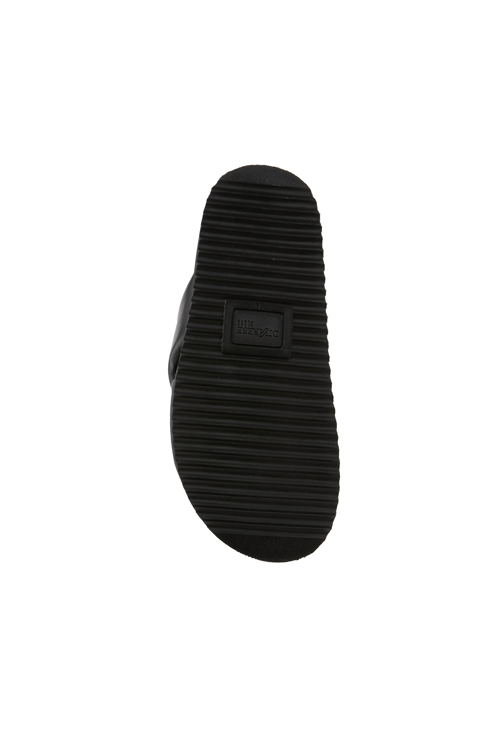 Siyah Kadın Deri Terlik