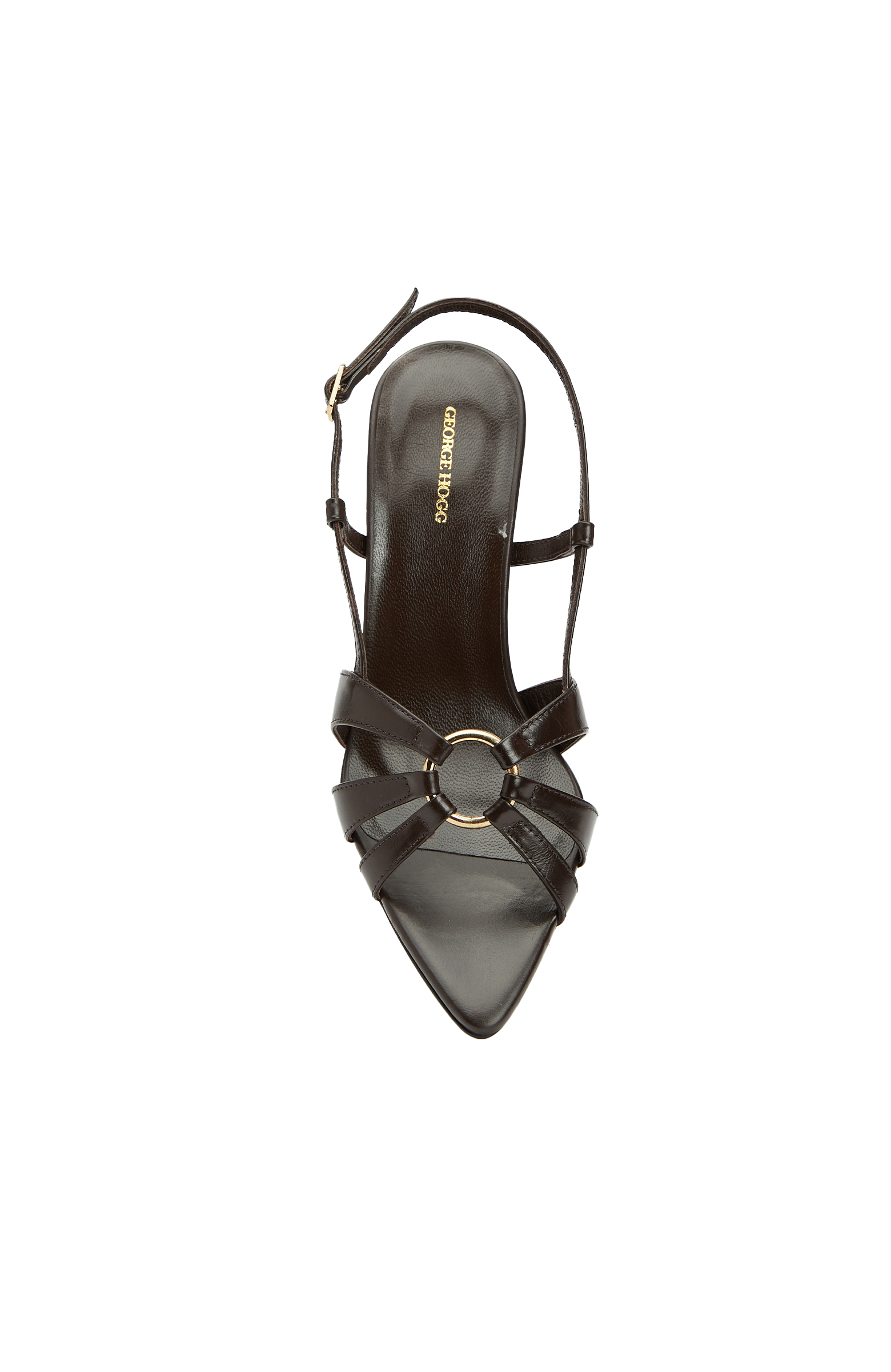 Acı Kahve Kadın Deri Sandalet