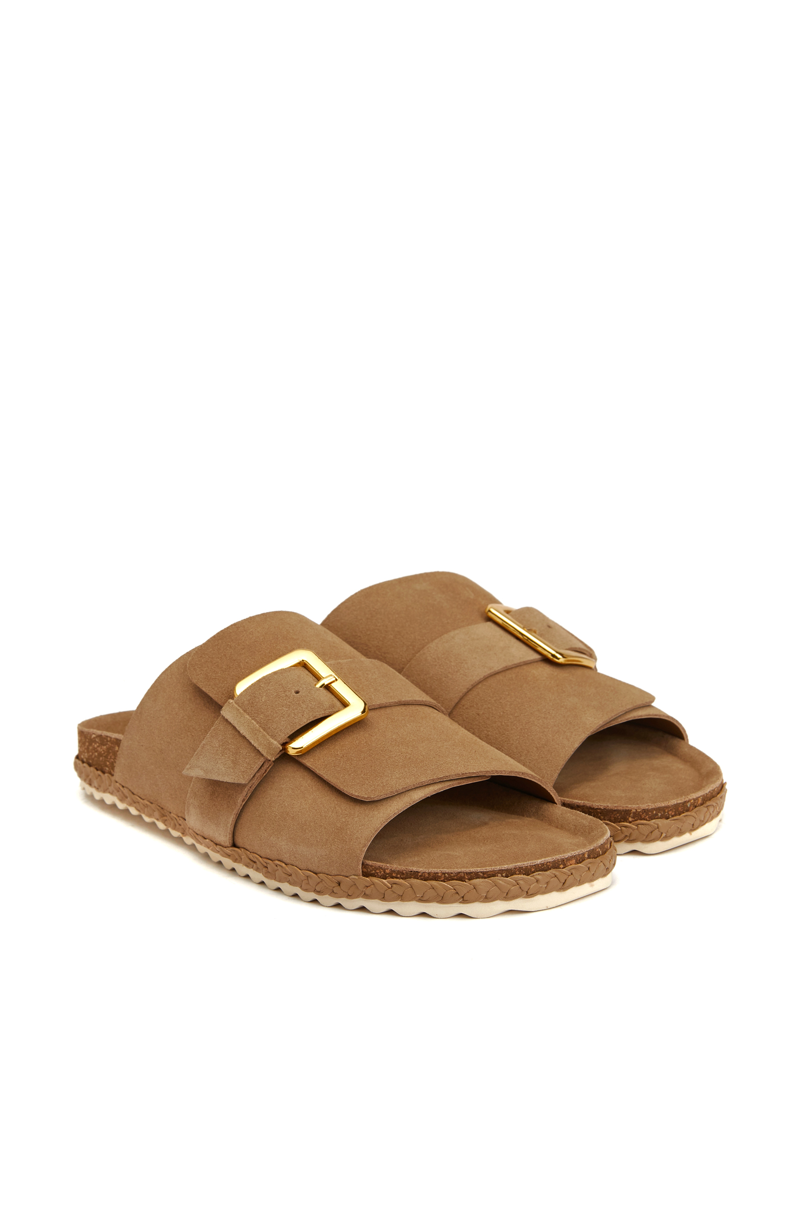 Acı Kahve Kadın Süet Terlik