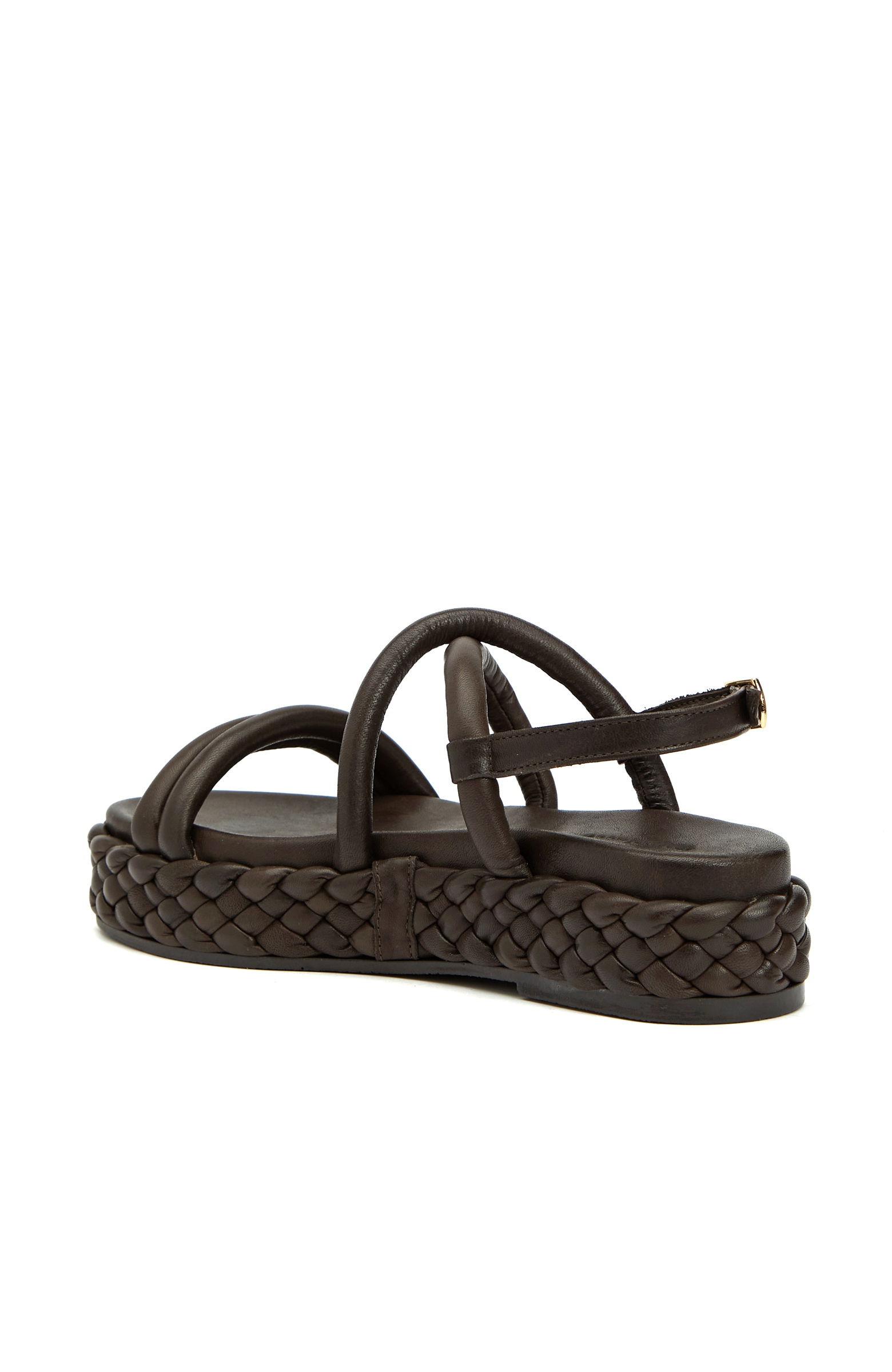 Acı Kahve Kadın Deri Sandalet