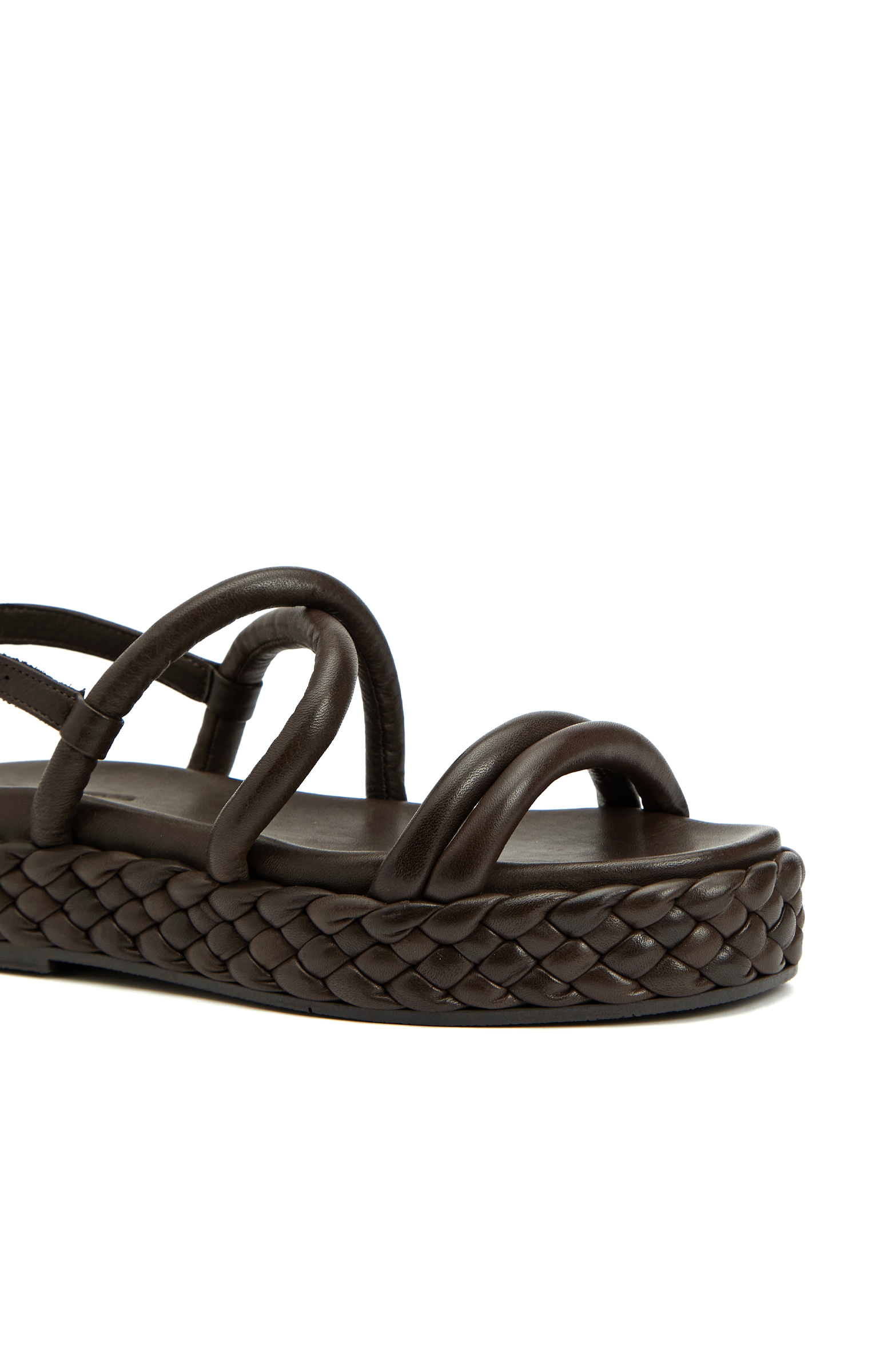 Acı Kahve Kadın Deri Sandalet