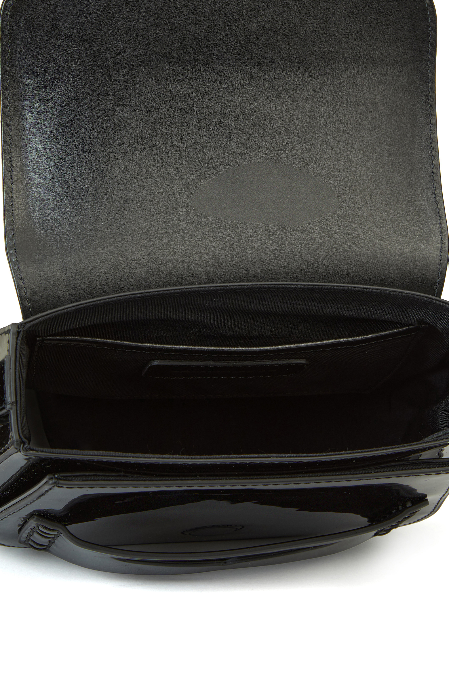 Siyah Kadın Deri Postacı Çantası