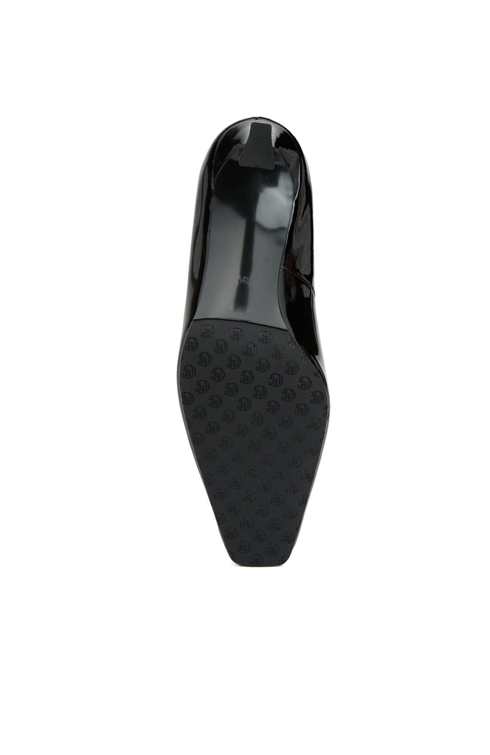 Siyah Kadın Deri Stiletto