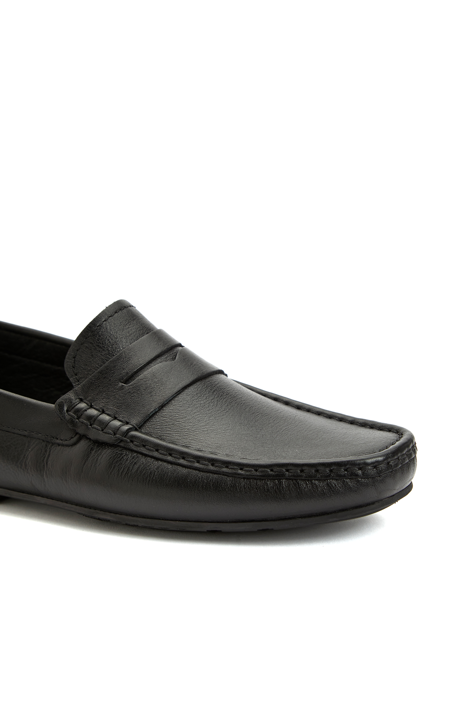 Siyah Erkek Deri Loafer