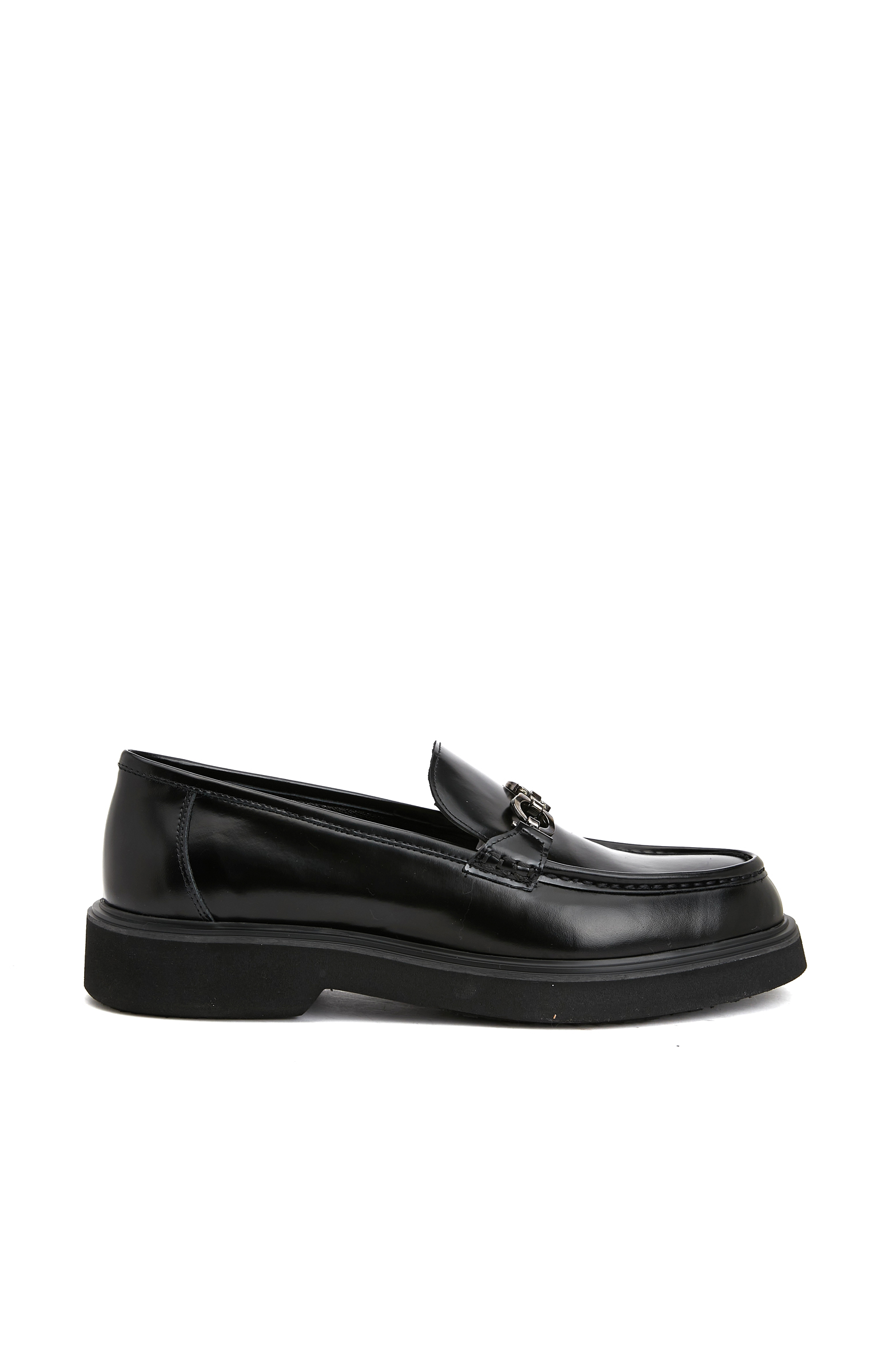 Siyah Erkek Deri Loafer