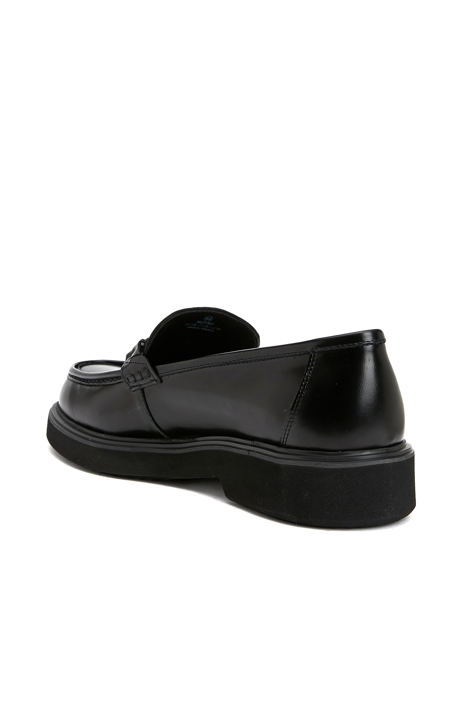 Siyah Erkek Deri Loafer