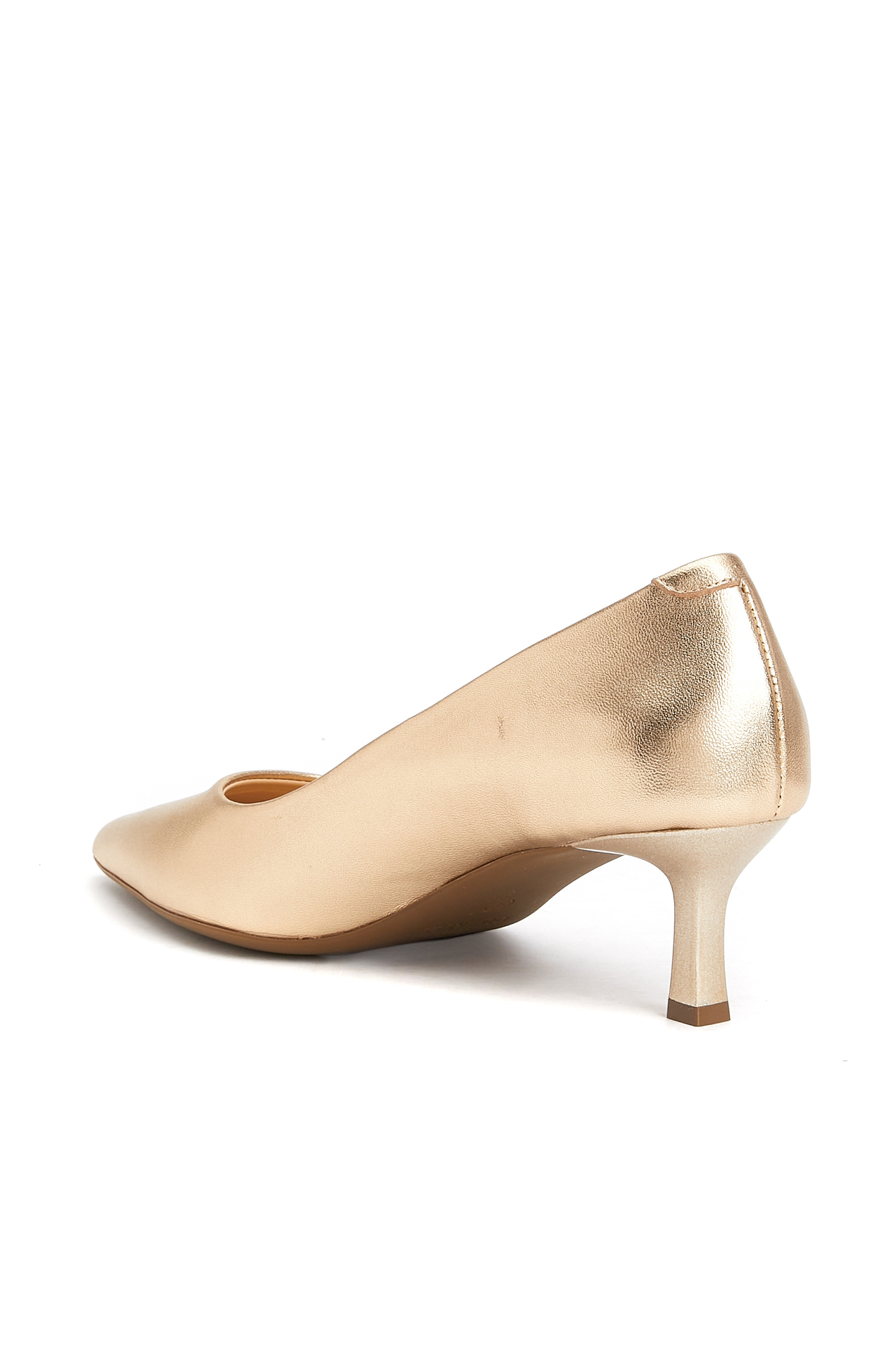 Gold Kadın Deri Stiletto_2