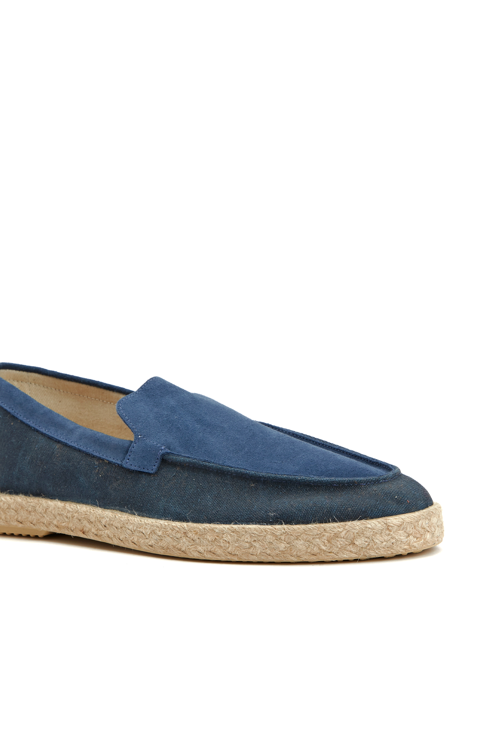 Lacivert Erkek Süet Espadril