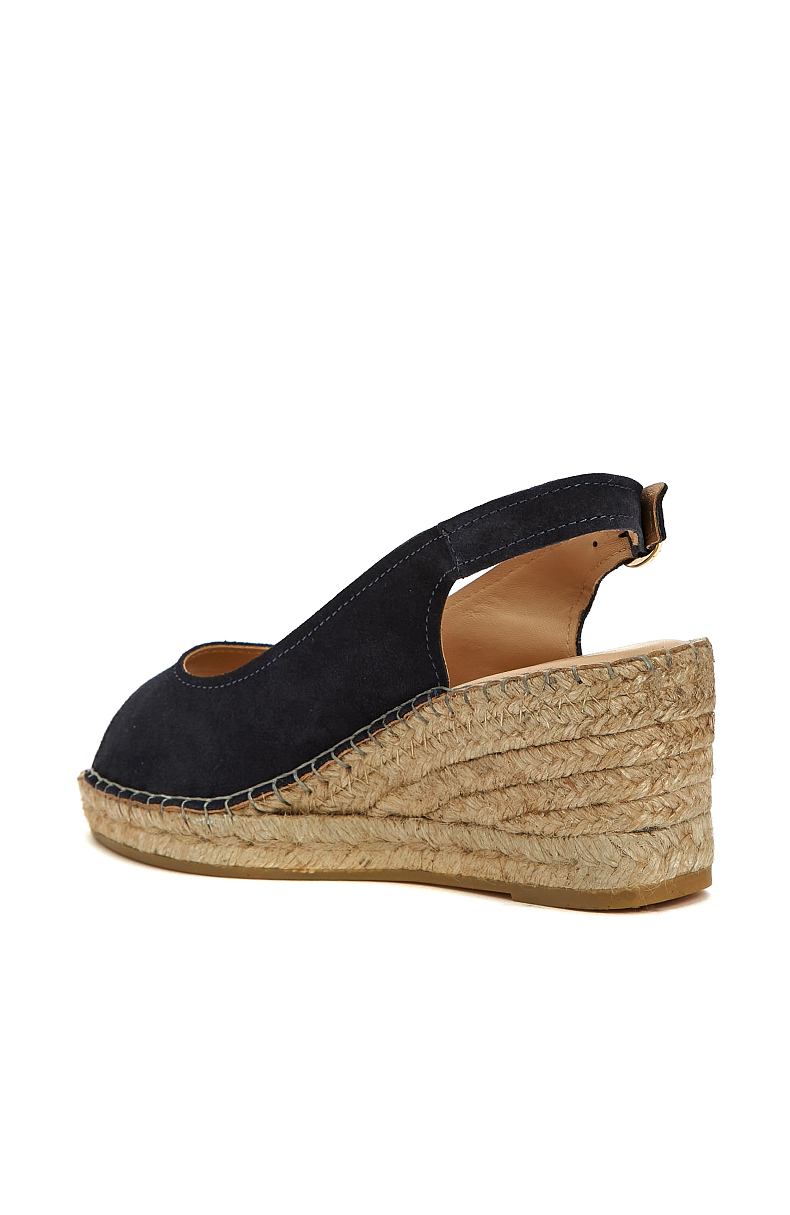 Lacivert Kadın Süet Espadril